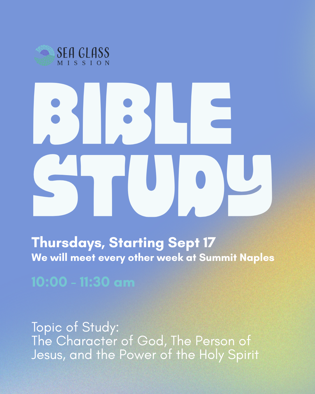 Thursday Morning Bible Study 