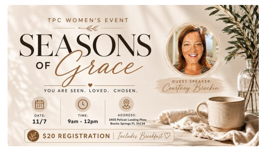 Seasons of Grace Event at Turning Point Church
