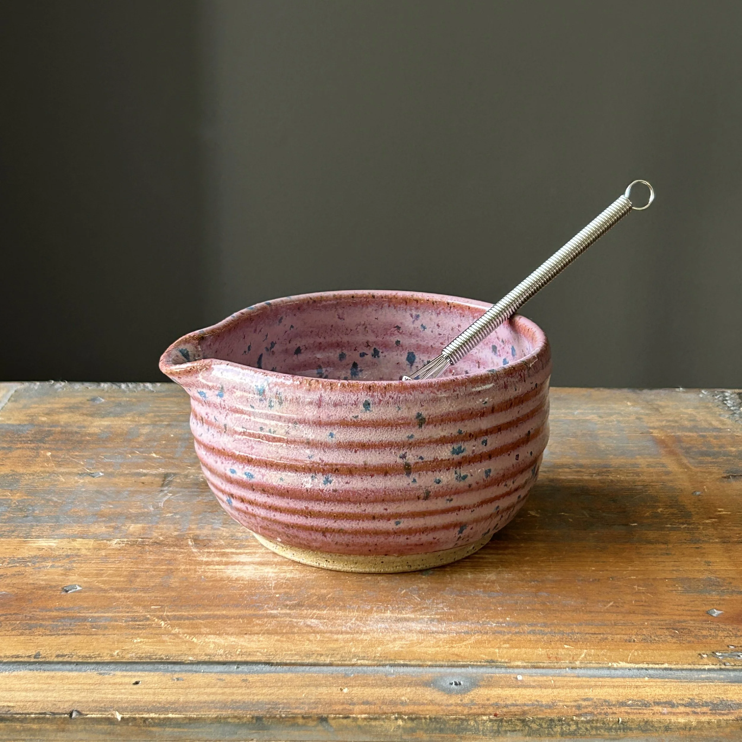 Matcha / Mini Mixing Bowl, Cotton Candy (includes mini whisk)