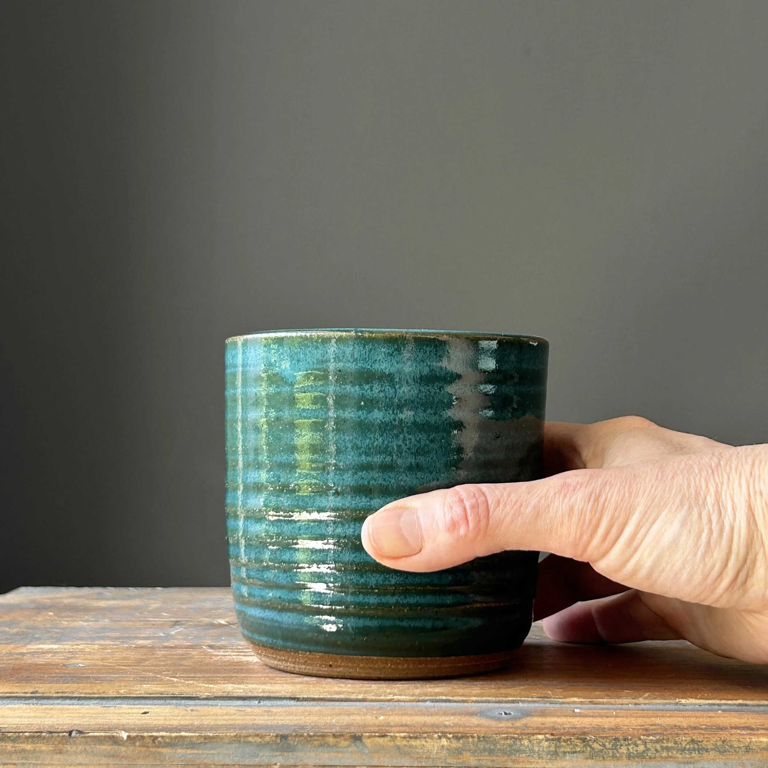 Tumbler, Emerald Teal, 14oz