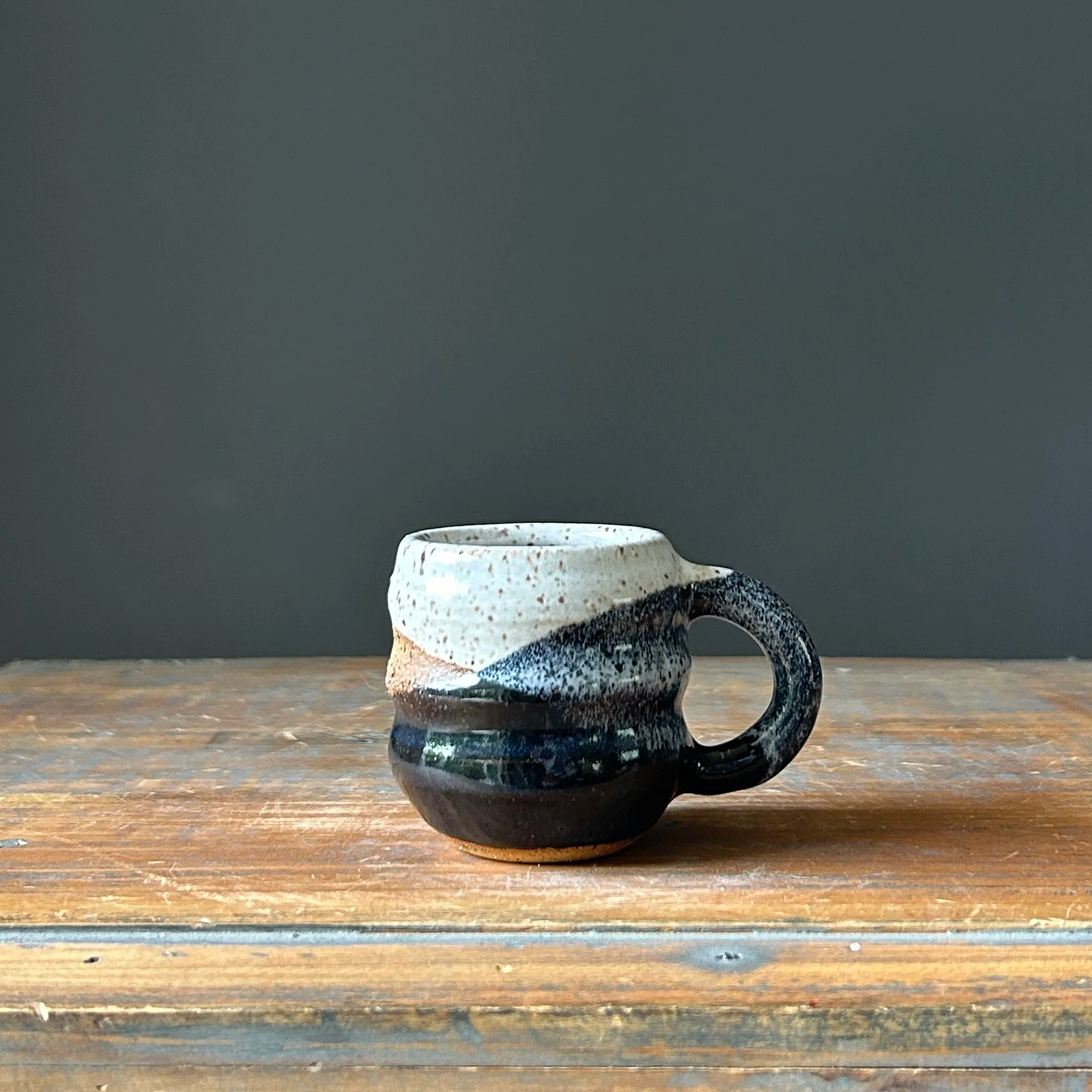 Mini Mug / Ornament, Black & White Crossover