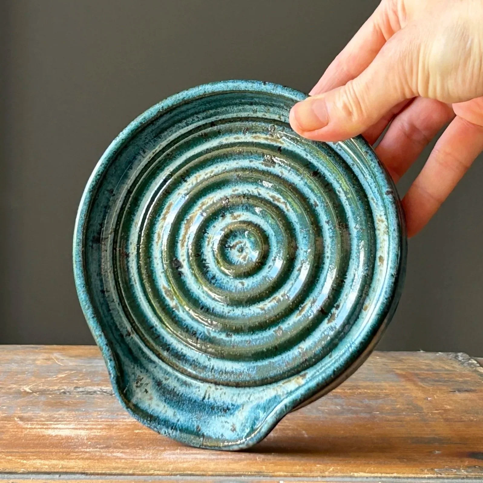 Groovy Spoon Rest, Tide Pool