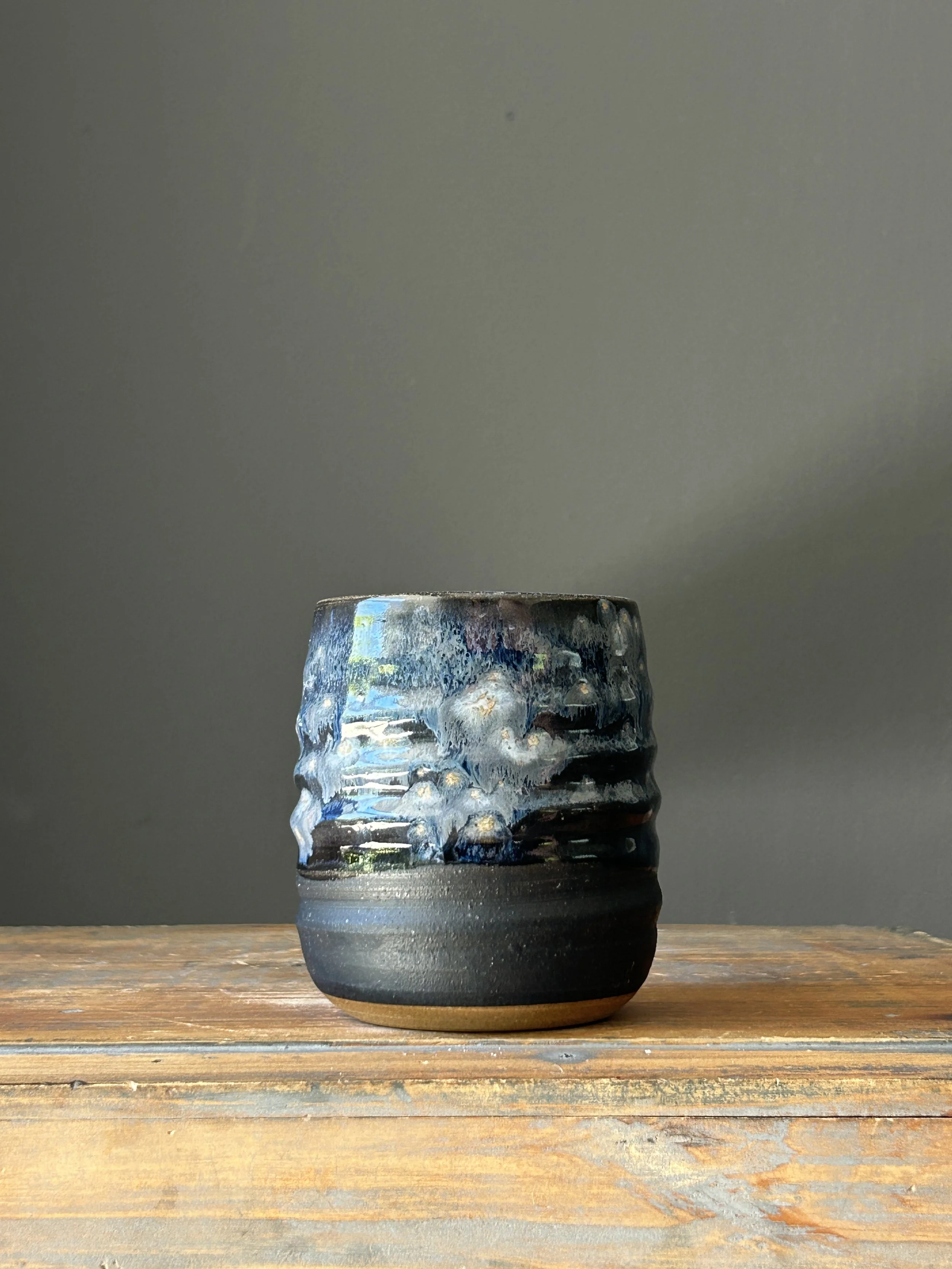 Tumbler, Black Galaxy, 12oz