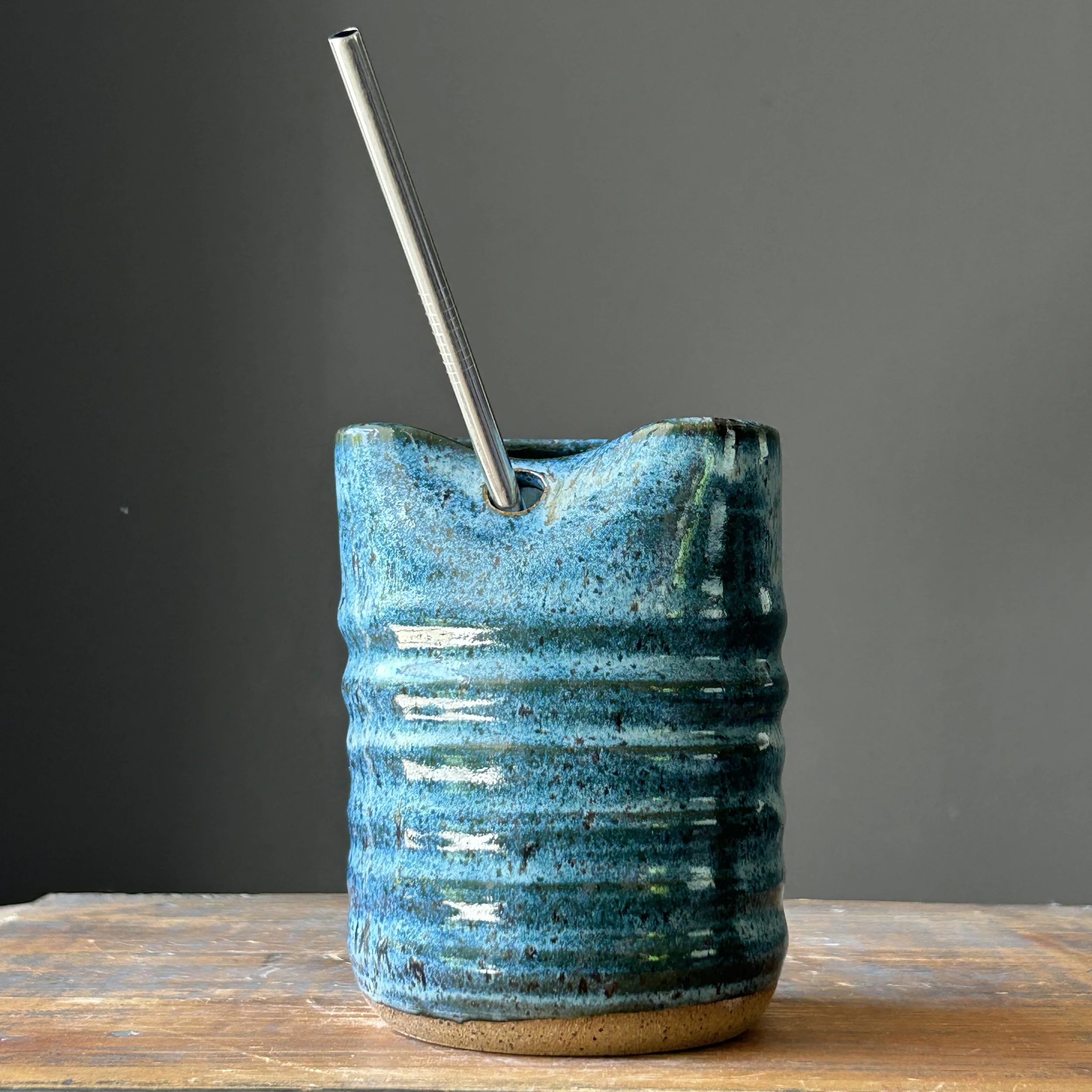 Grown-Up Sippy Cup, Tide Pool, 16oz (incl. choice of straw)