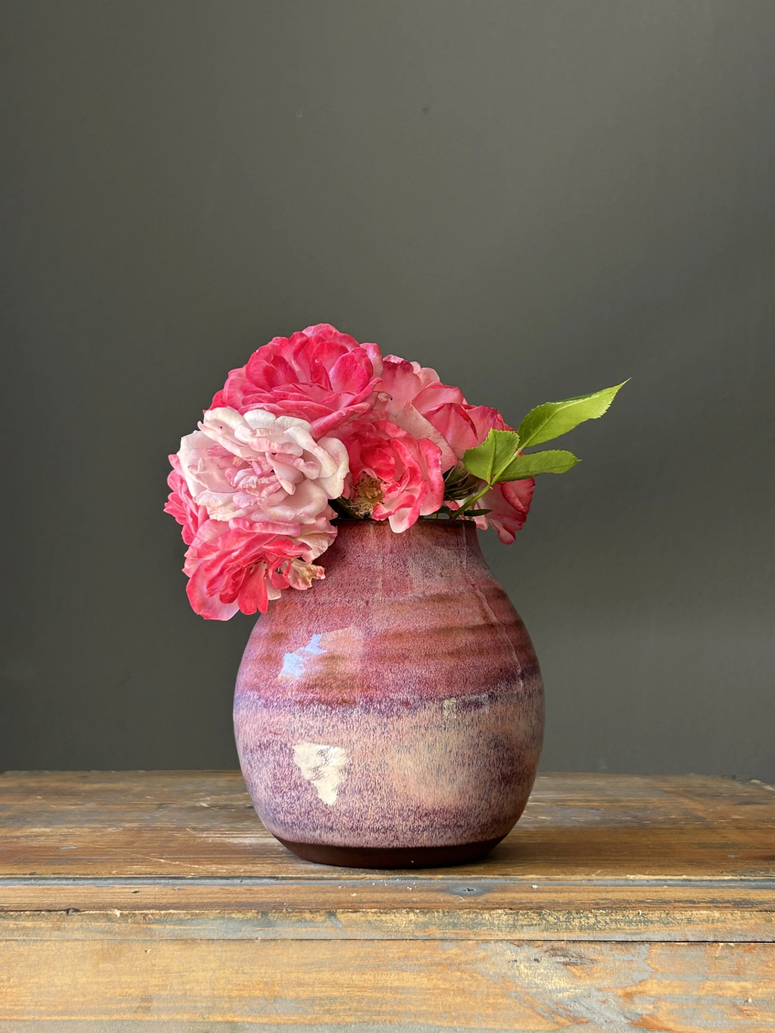 Pink Orb Bud Vase
