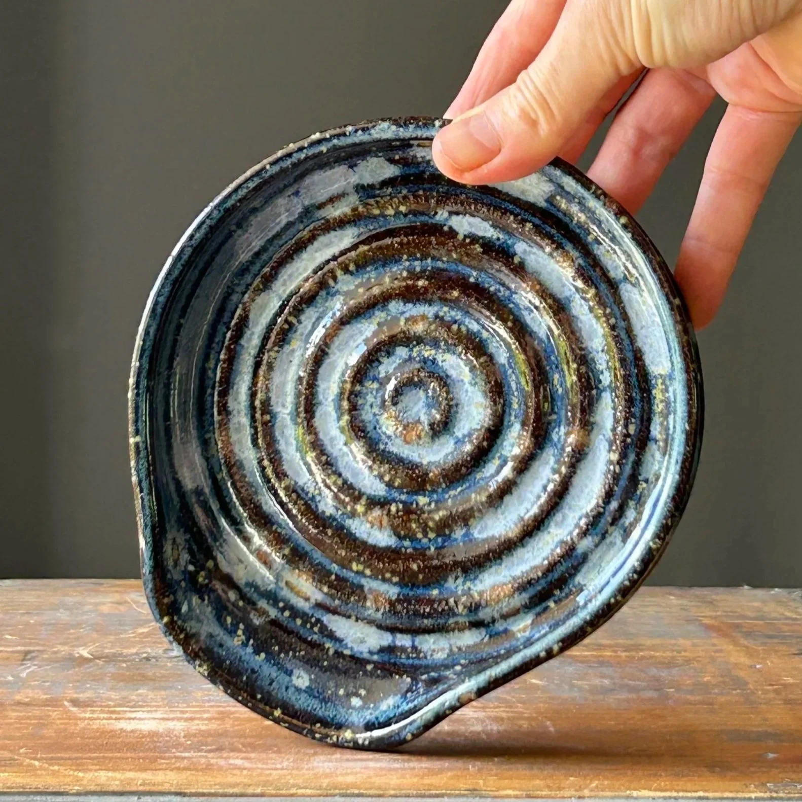 Groovy Spoon Rest, Starry Night