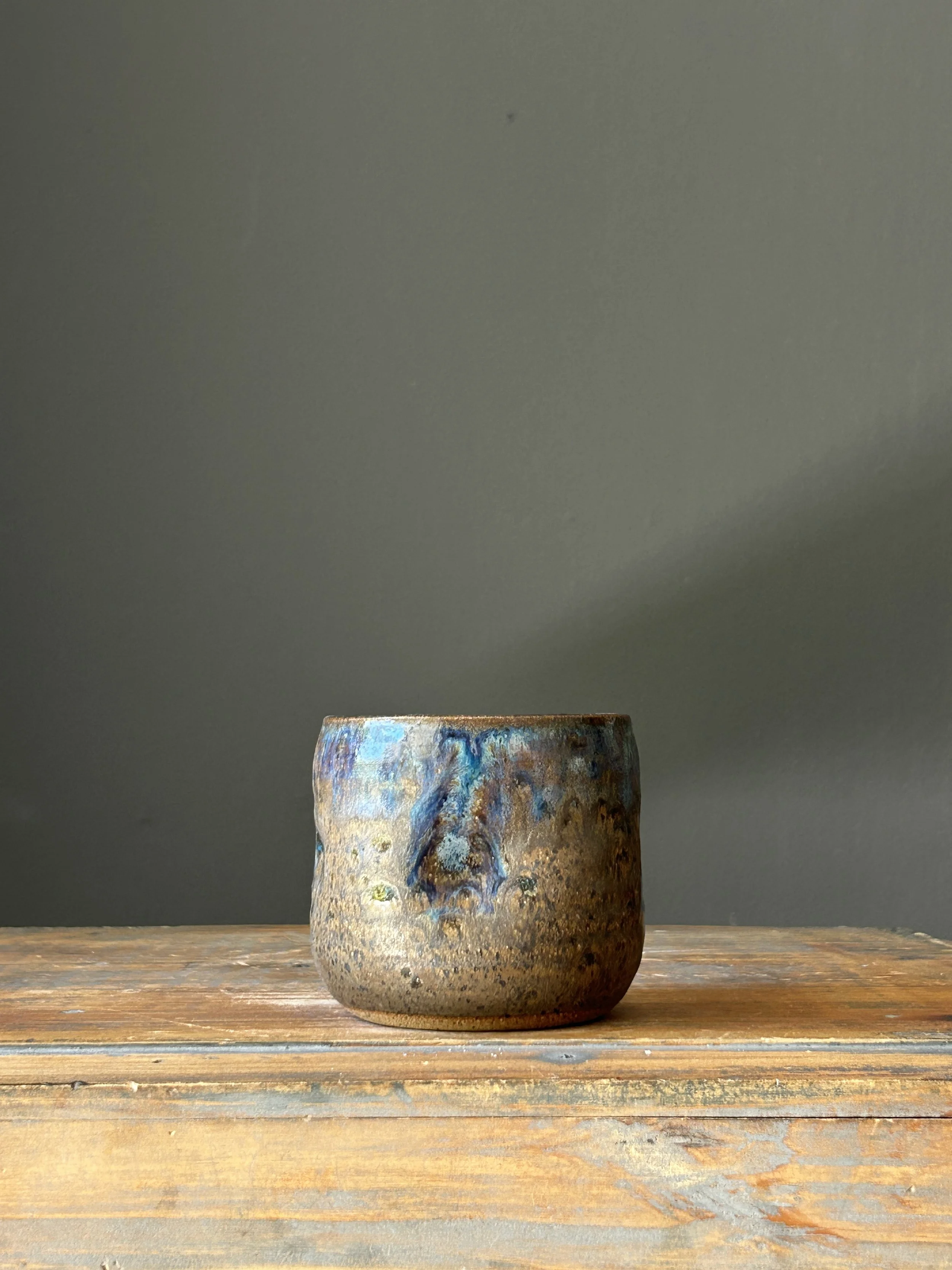 Cortado Cup, Leather & Sapphire Melt, 8oz