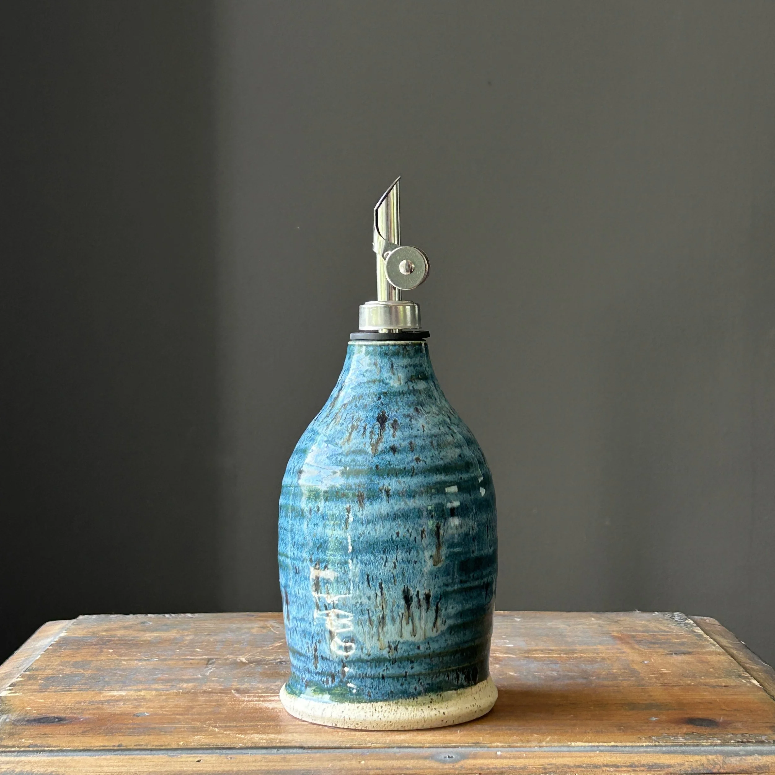 Bellied Oil Bottle #6 - Tide Pool, 14 oz