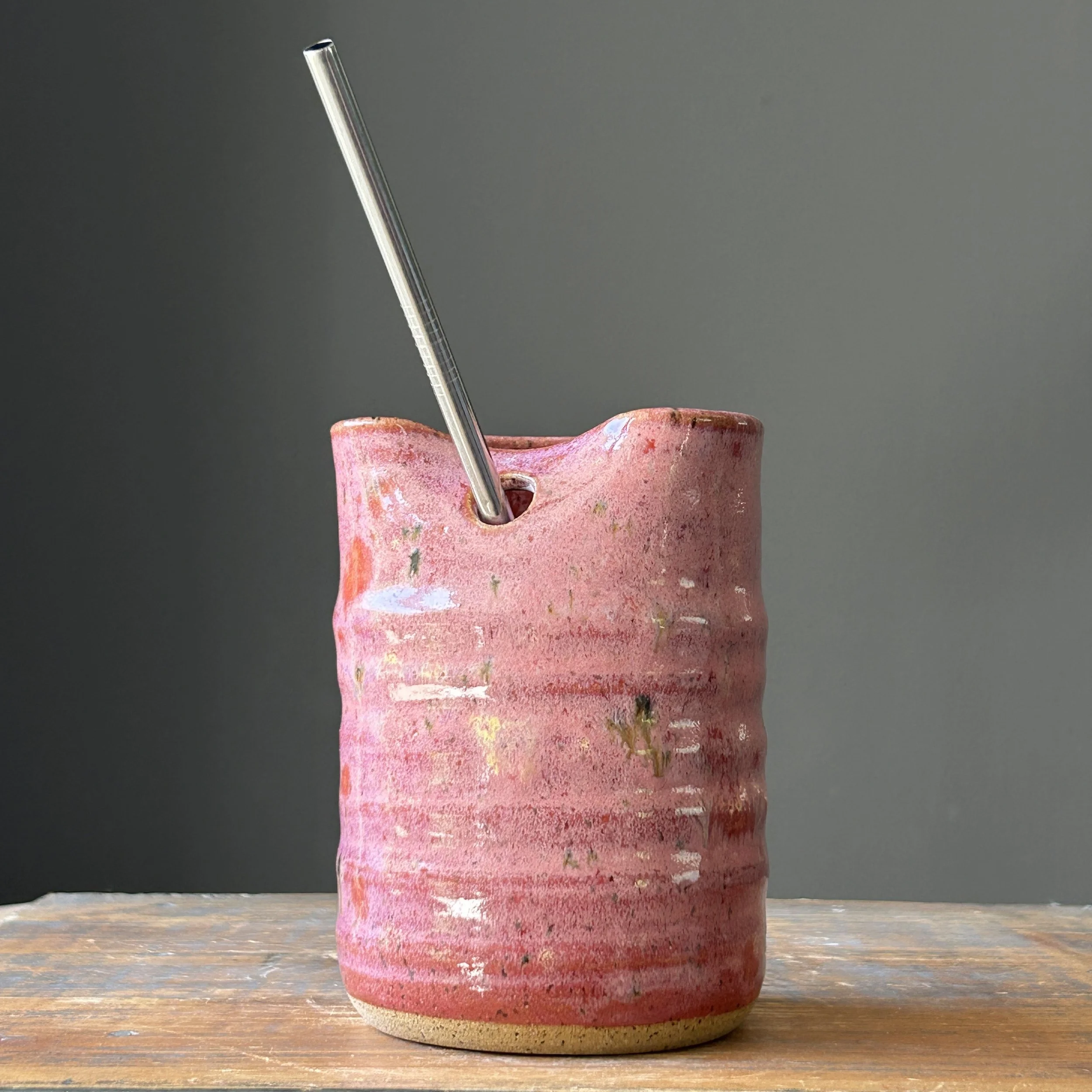 Grown-Up Sippy Cup, Berry Smoothie, 16oz (incl. choice of straw)