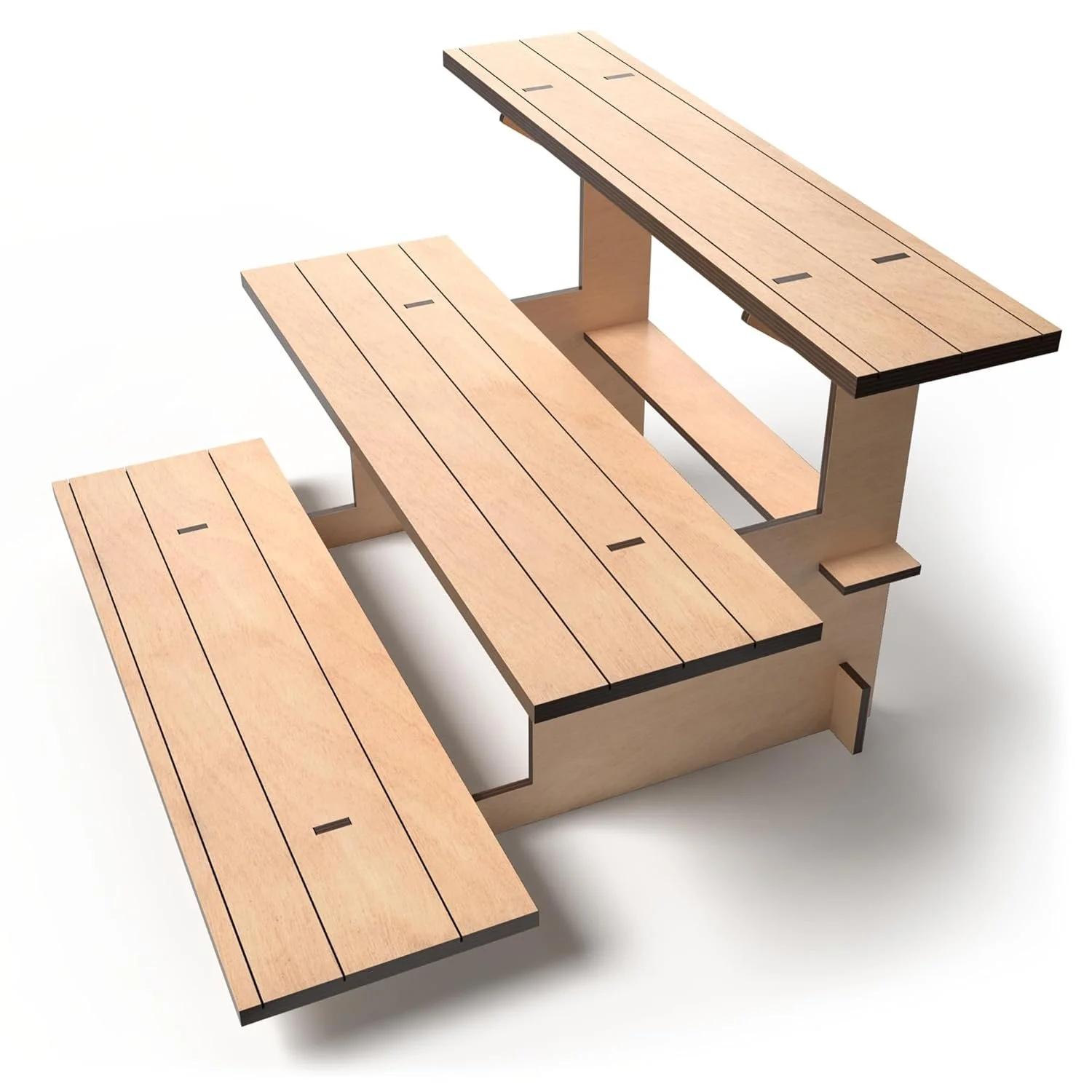 Tiered Product Display Shelves