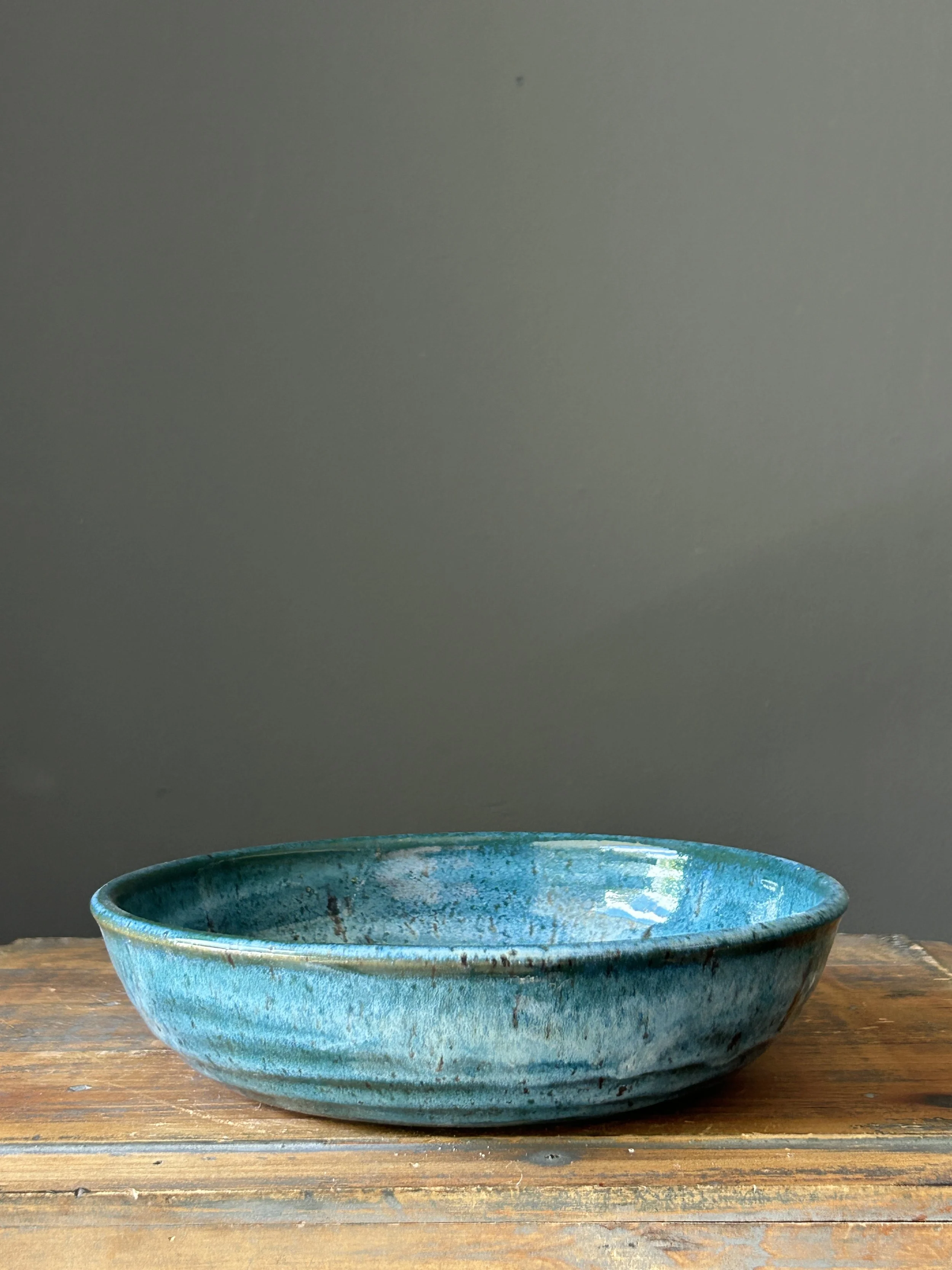 Pasta Bowl / Blate, Tide Pool, 7.5"