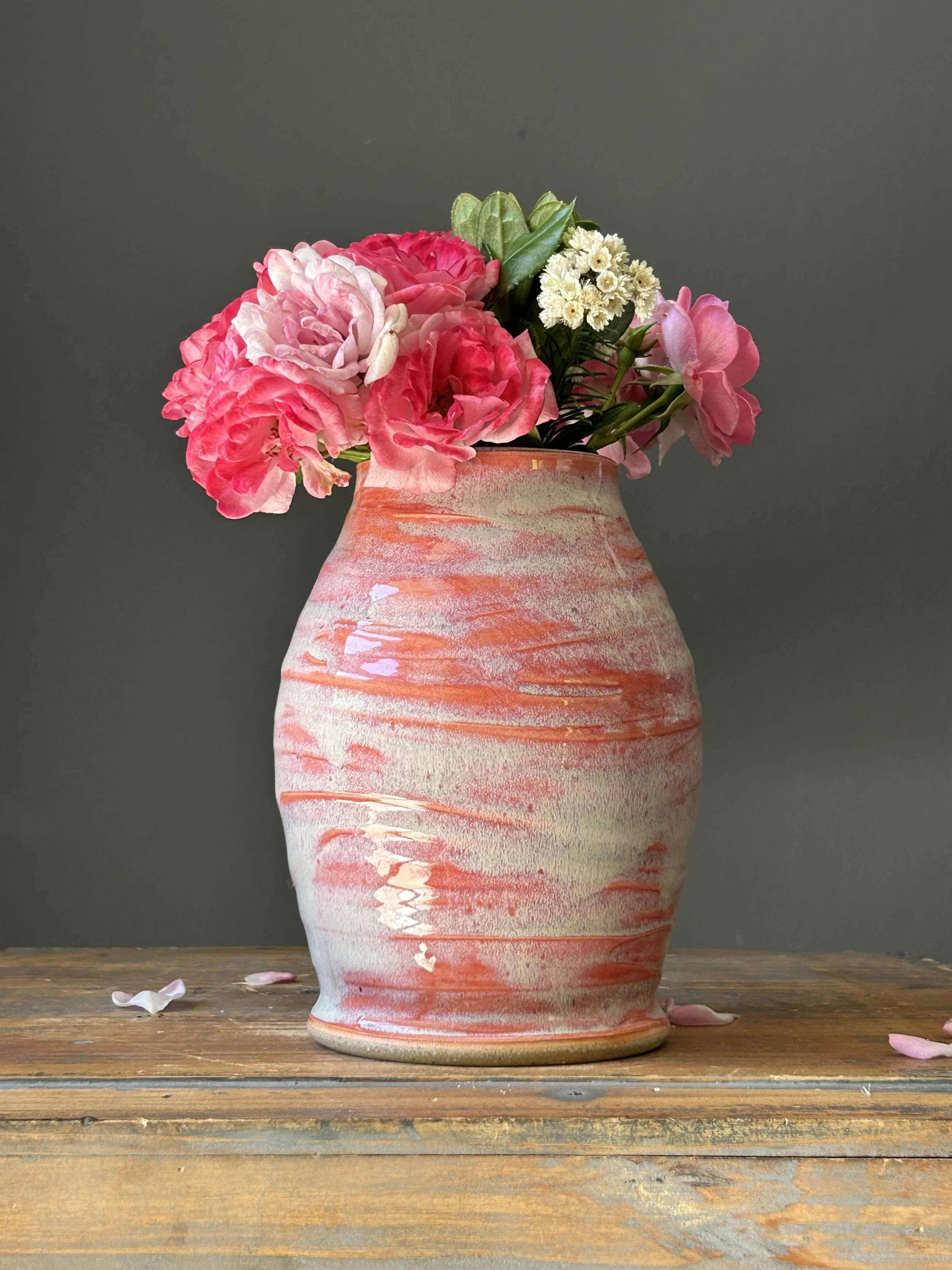 Melted Berries & Cream Vase (#27)