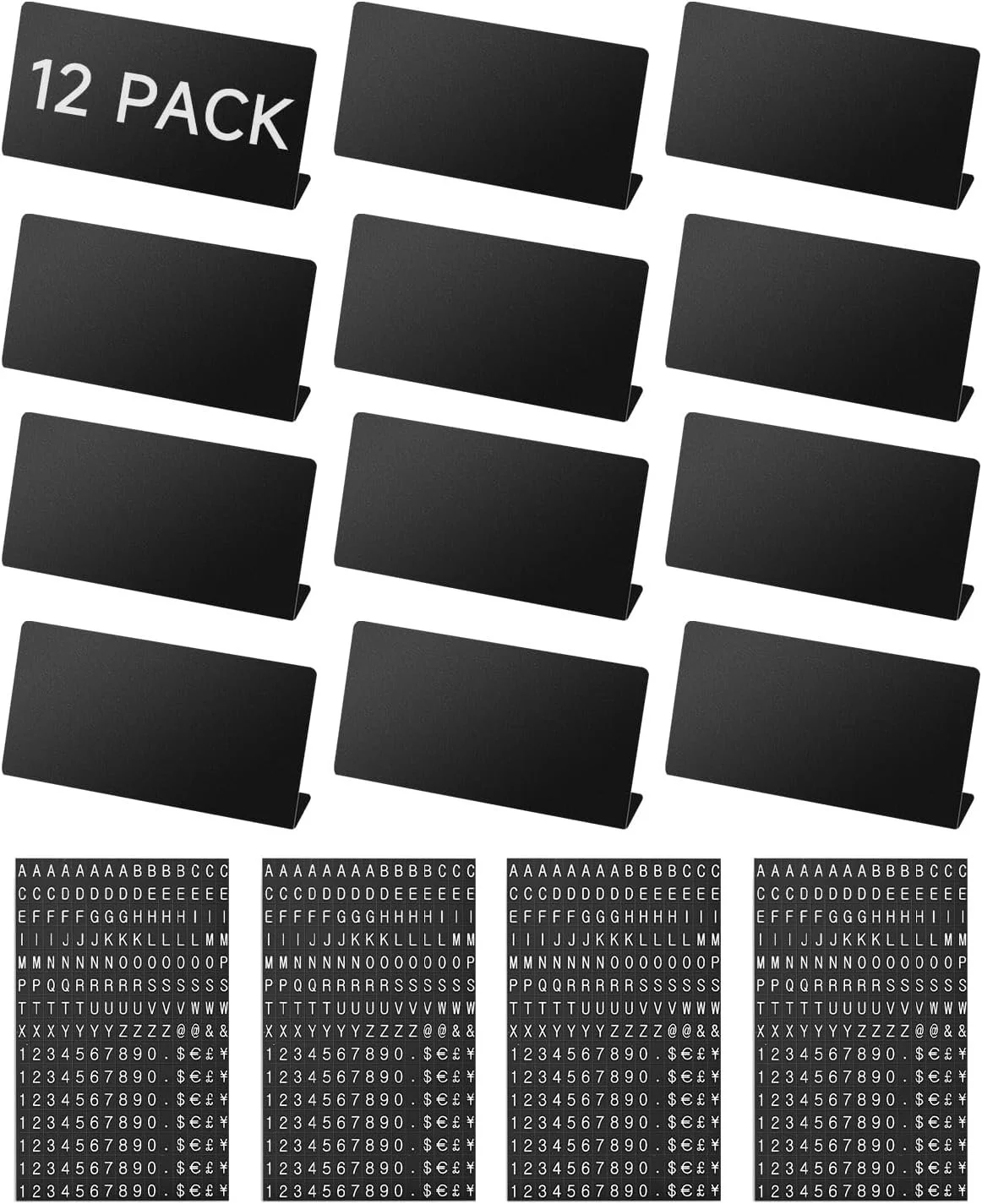 Magnetic Tabletop Pricing Signs