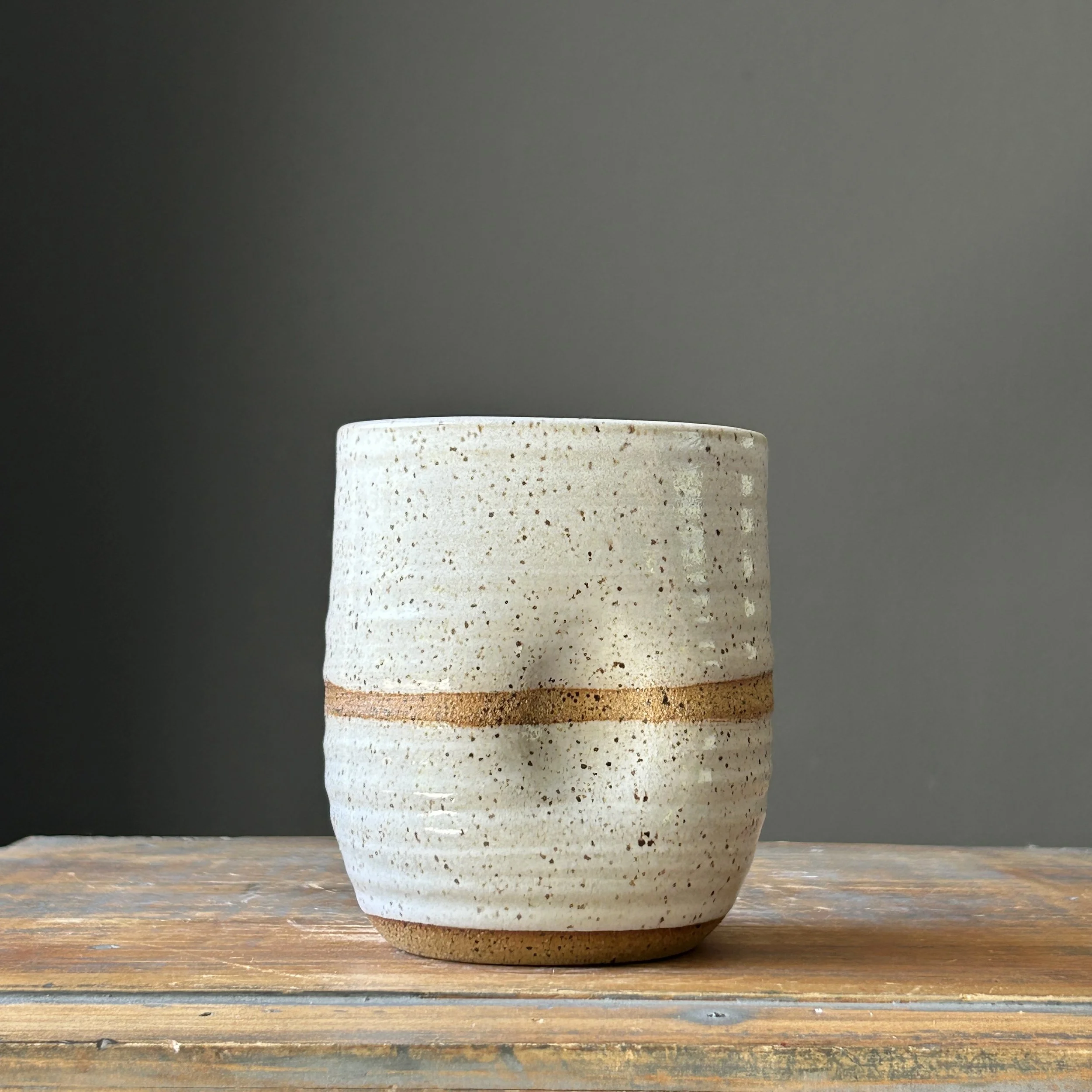 Thumbler, White Horizon, 14oz