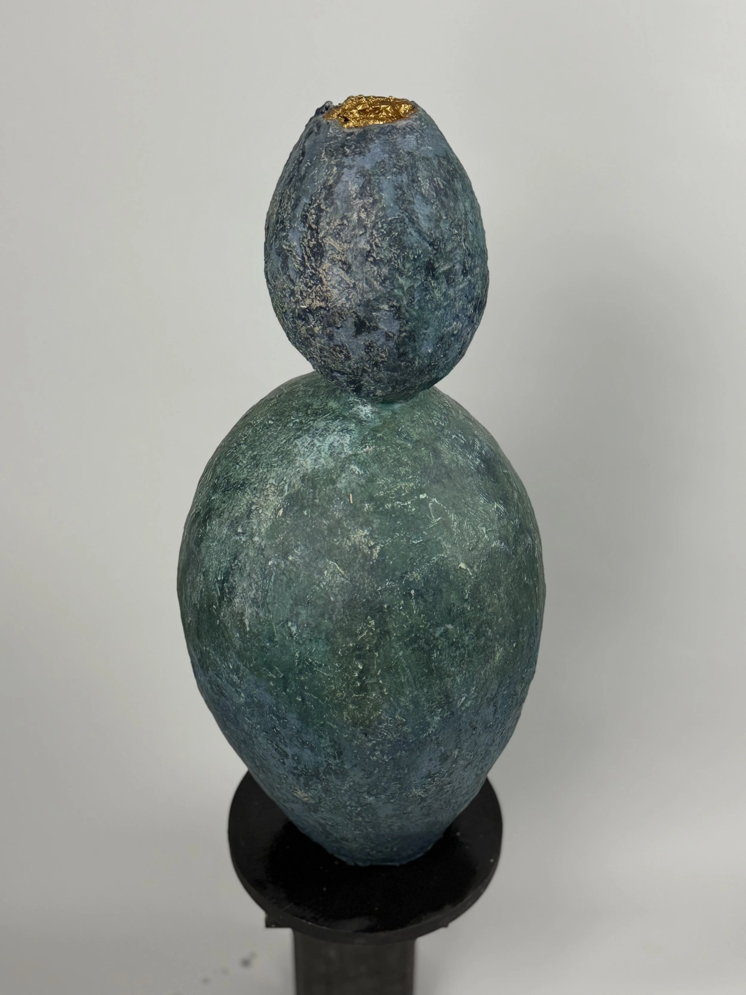 Objet/Totem 11 / Lampe à l'huile ou Bougeoir