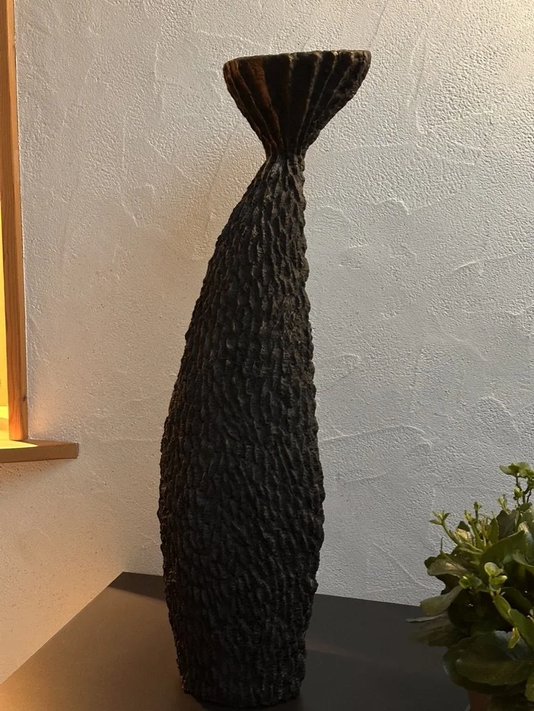 Objet/Totem 16_lampe à huile / Bougeoir