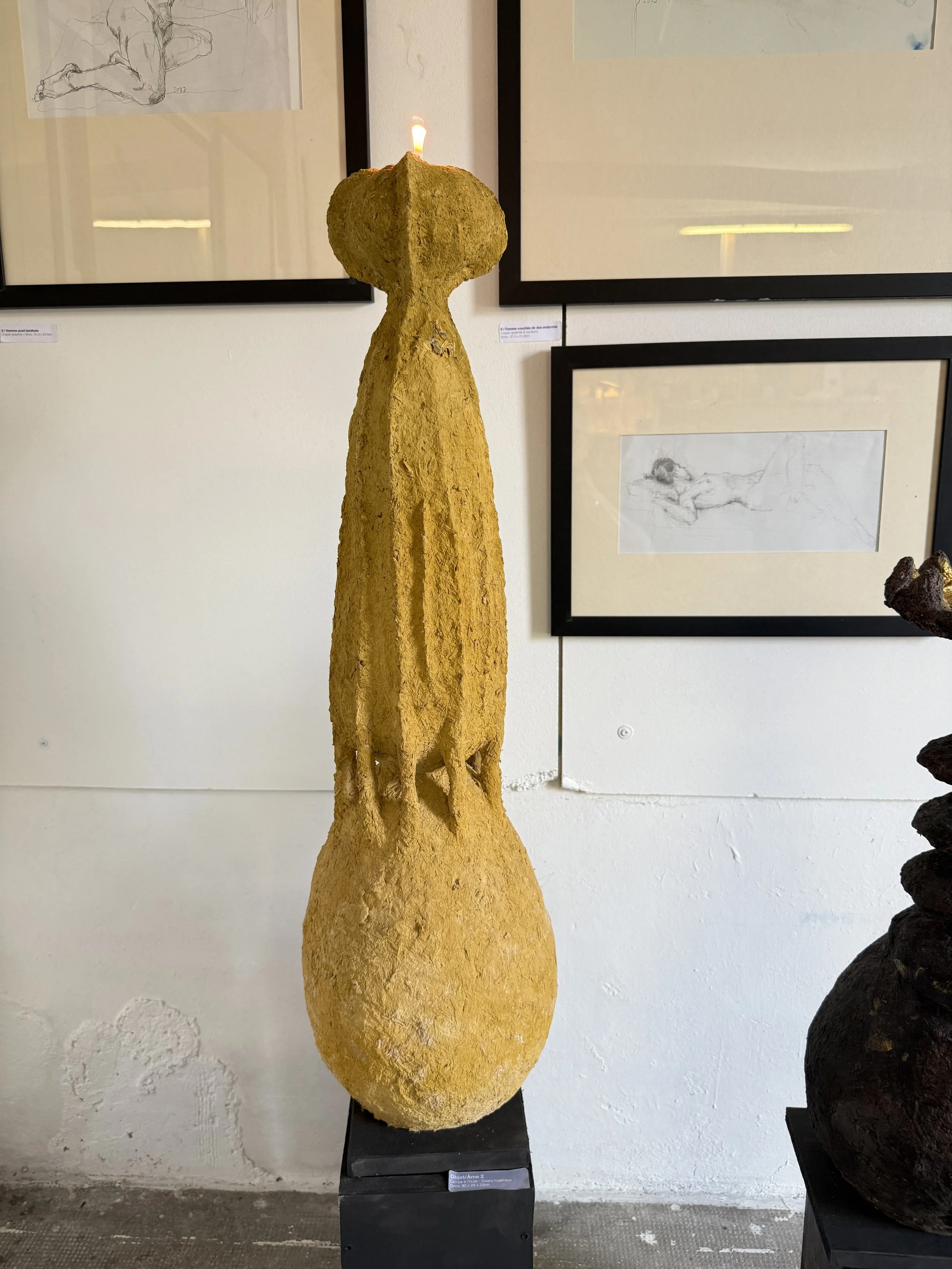 Objet/Âme2 _Lampe à huile