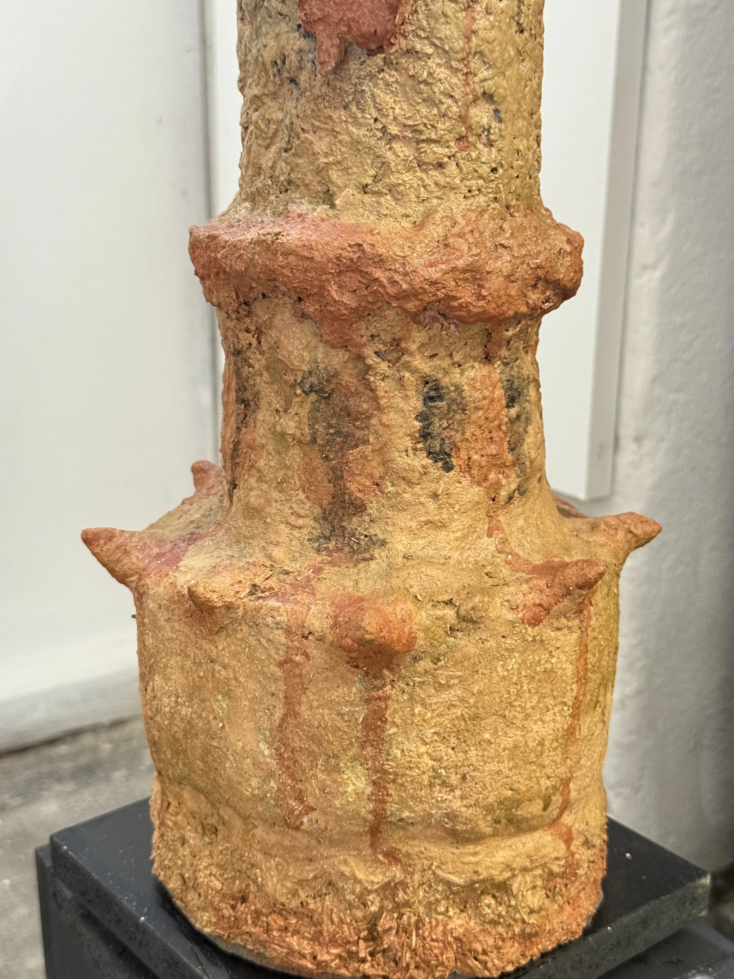 Objet/Totem 12/lampe à huile