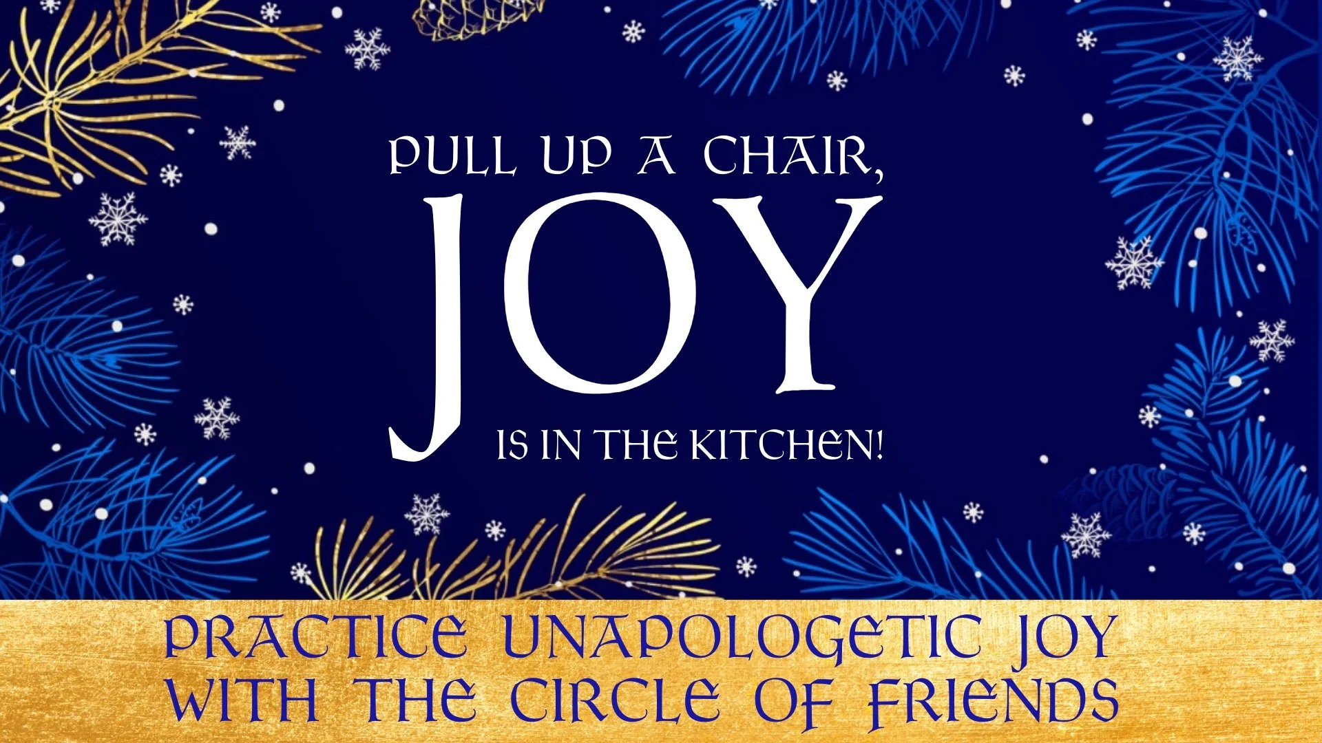 Joy in the kitchen