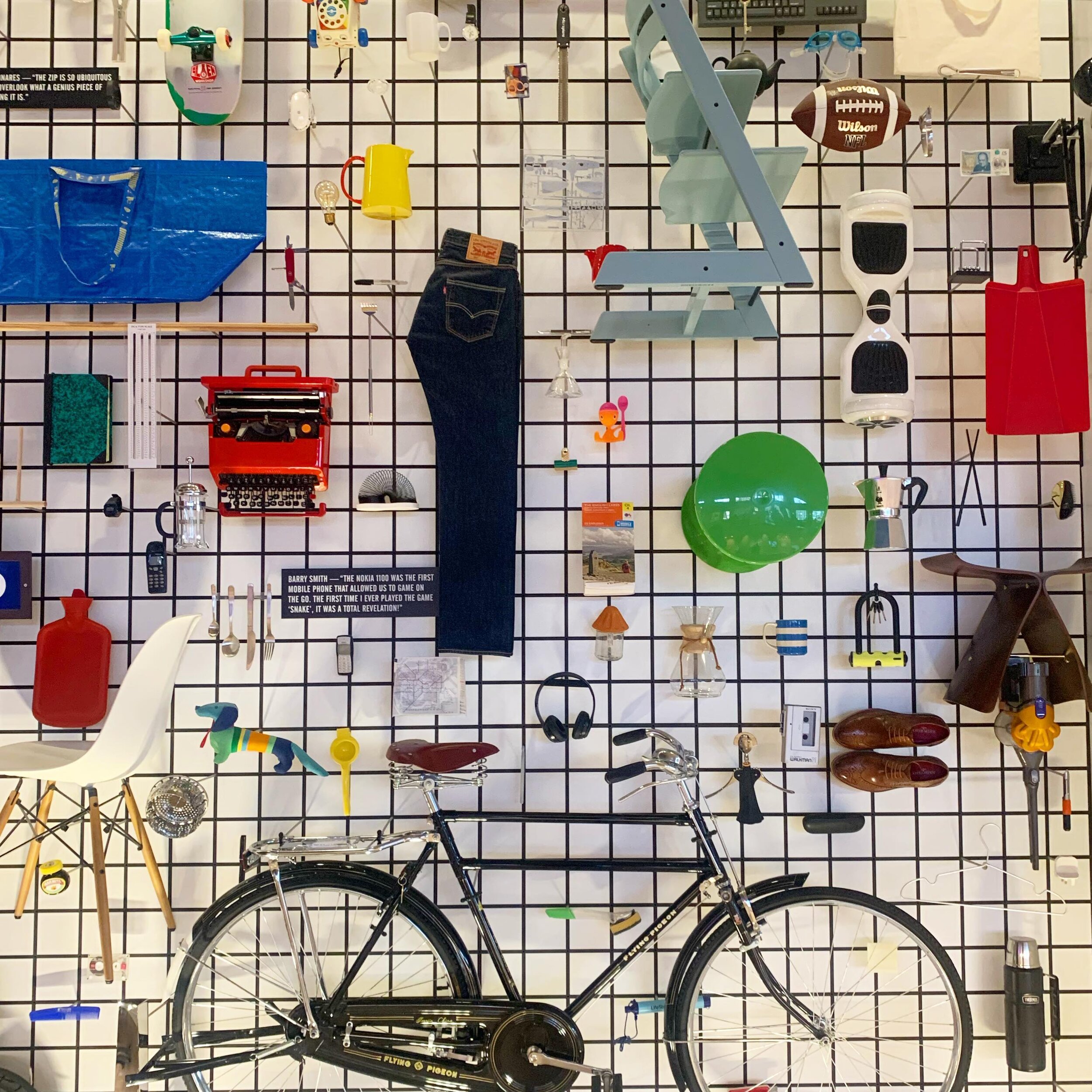 🚲 Designer. Maker. User. @designmuseum 

The permanent exhibit at the Design Museum in London is still one of my favourites (and I swear it&rsquo;s not just because there is a whole section about graphic design. Okay, maybe that is why I love it&hel