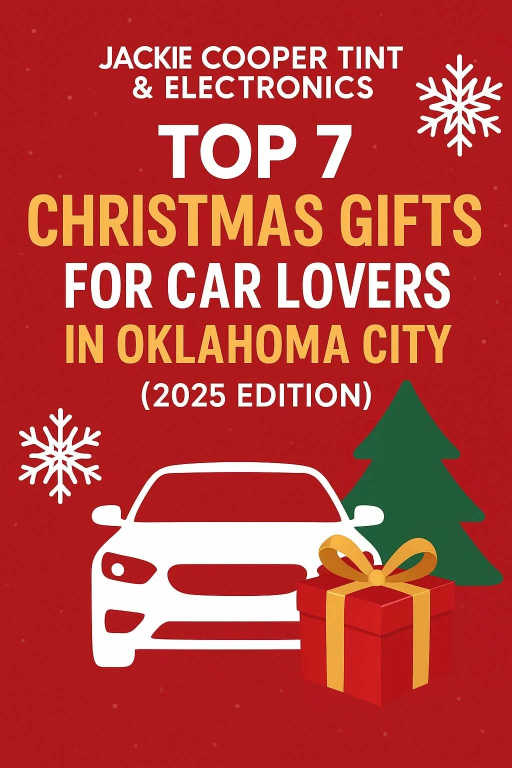🎄 Top 7 Christmas Gifts for Car Lovers in Oklahoma City (2025 Edition)
