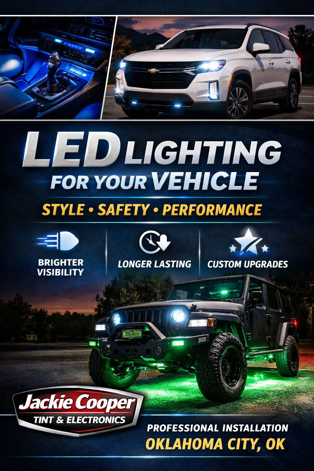 LED Lighting for Your Vehicle: Style, Safety, and Performance Upgrades