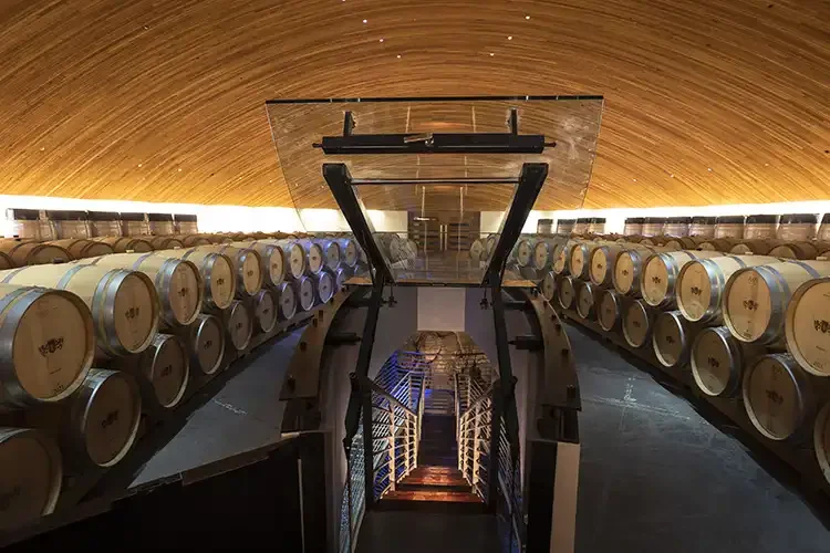 Clos Apalta - tasting table.webp