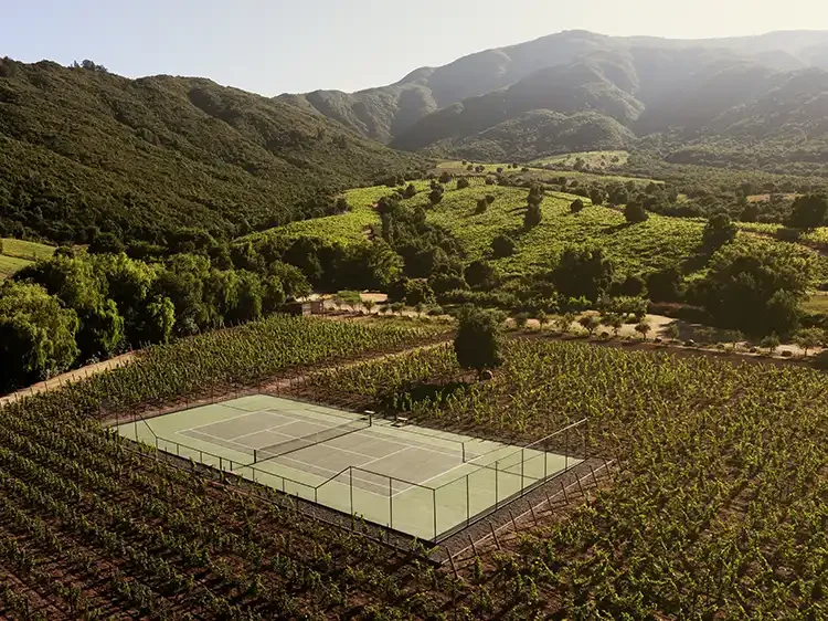 Clos Apalta - tennis court.webp