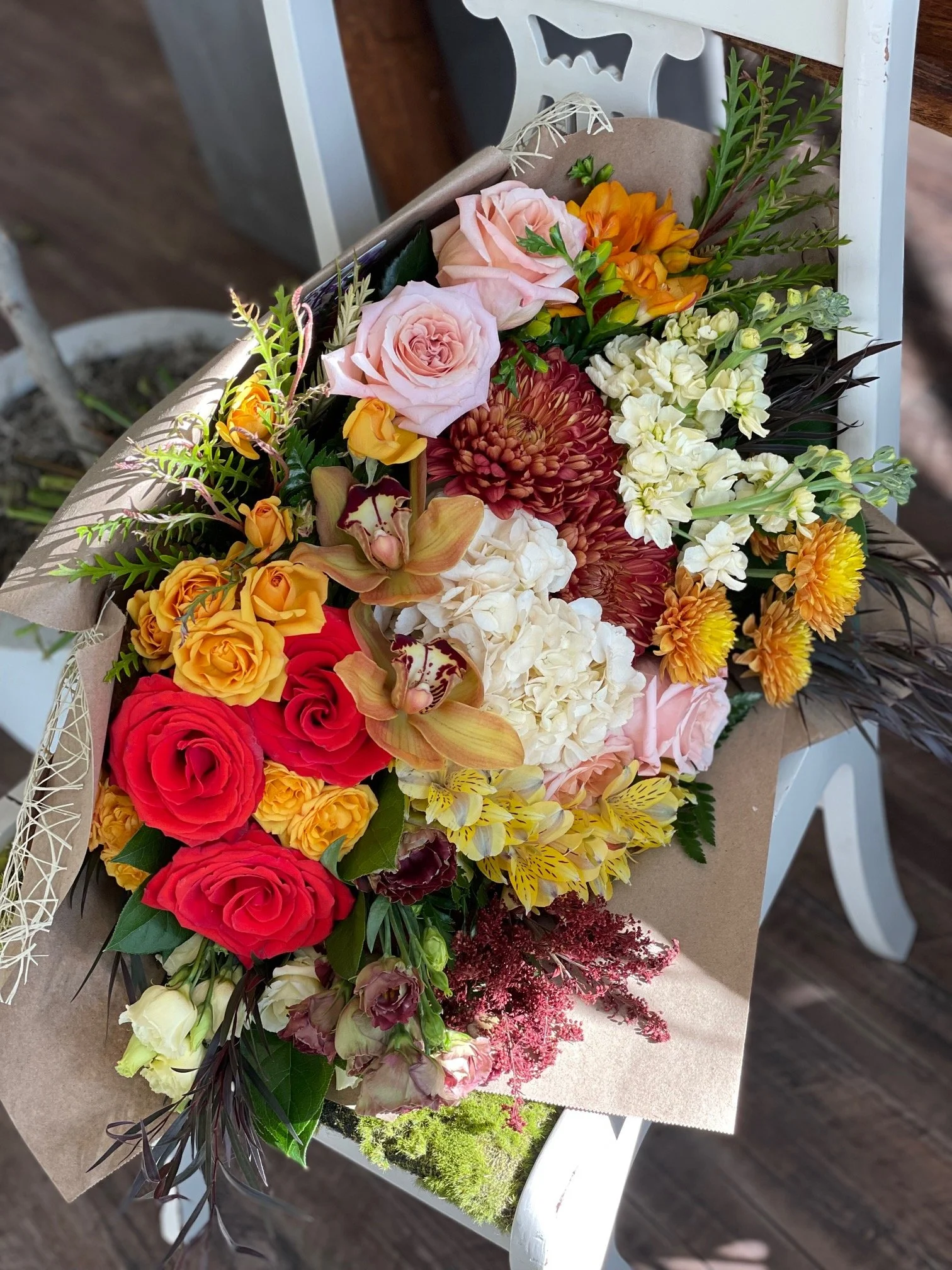 Autumn Hand-Tied Bouquet