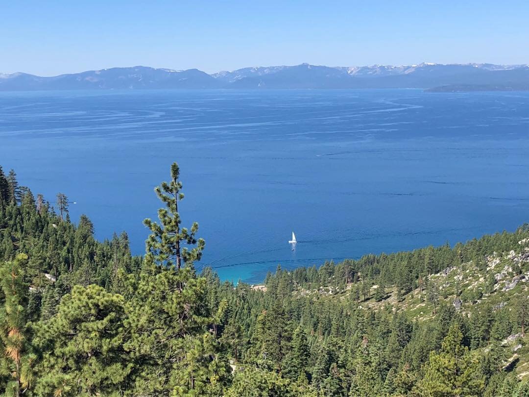 What a wonderful summer air quality day today in the Lake Tahoe Basin! No US Forest Service purposeful pollution. Its our air quality to protect.