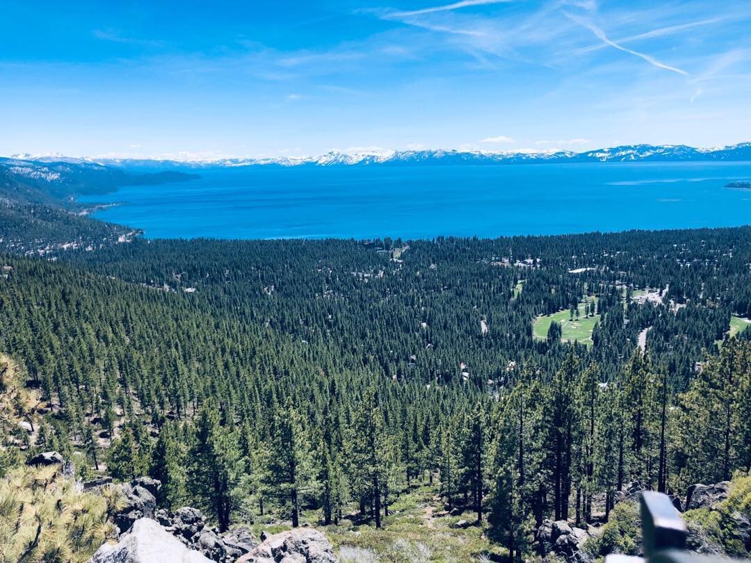 Wonderful Lake Tahoe Basin air quality day!