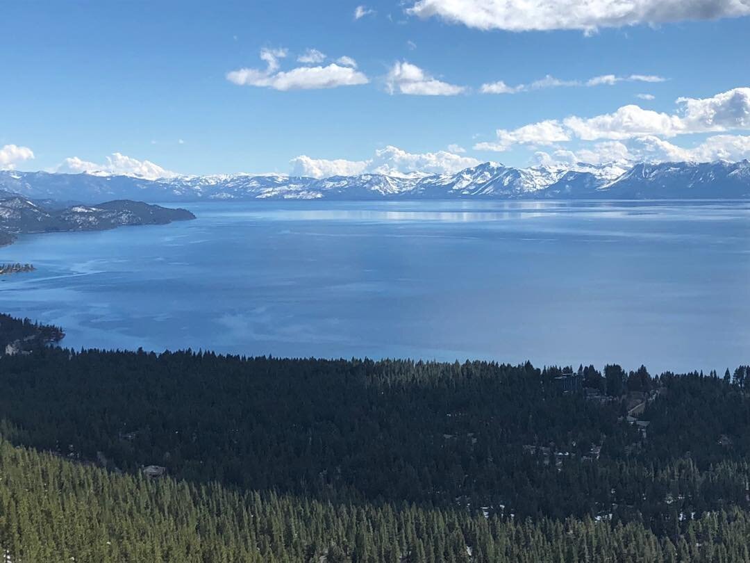 Lake Tahoe...The air that Angels breath. No burn  agency pollution today.