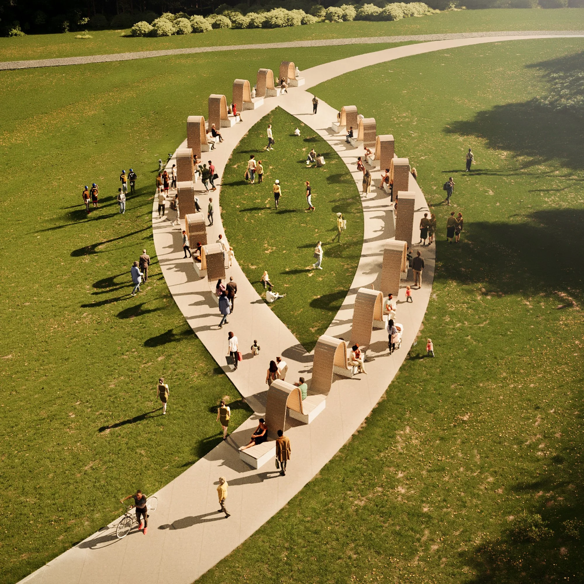 Paul Cocksedge unveils new permanent public artwork, ‘Please Be Seated - North Carolina’, at the North Carolina Museum of Art