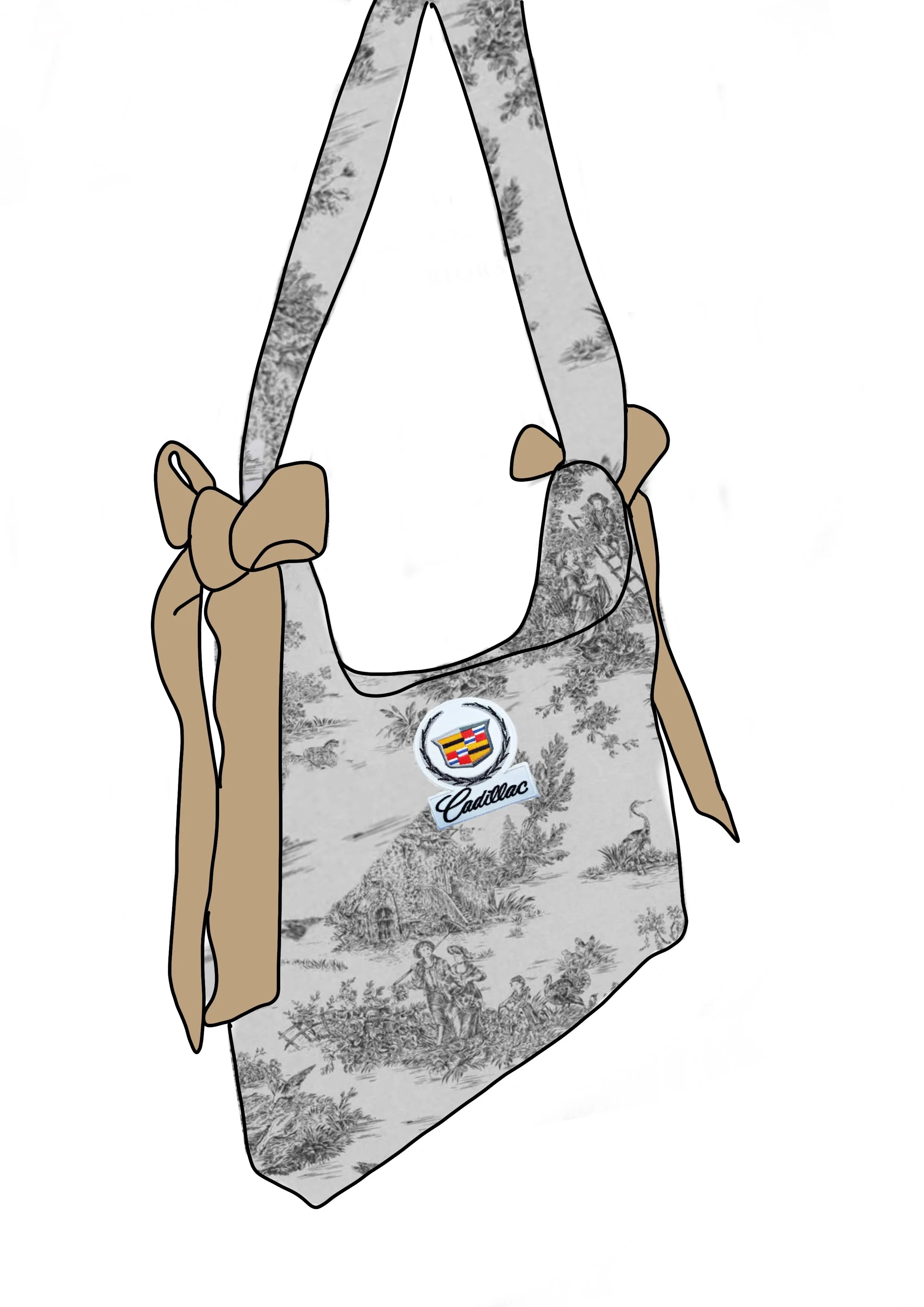Cadillac Bow Bag