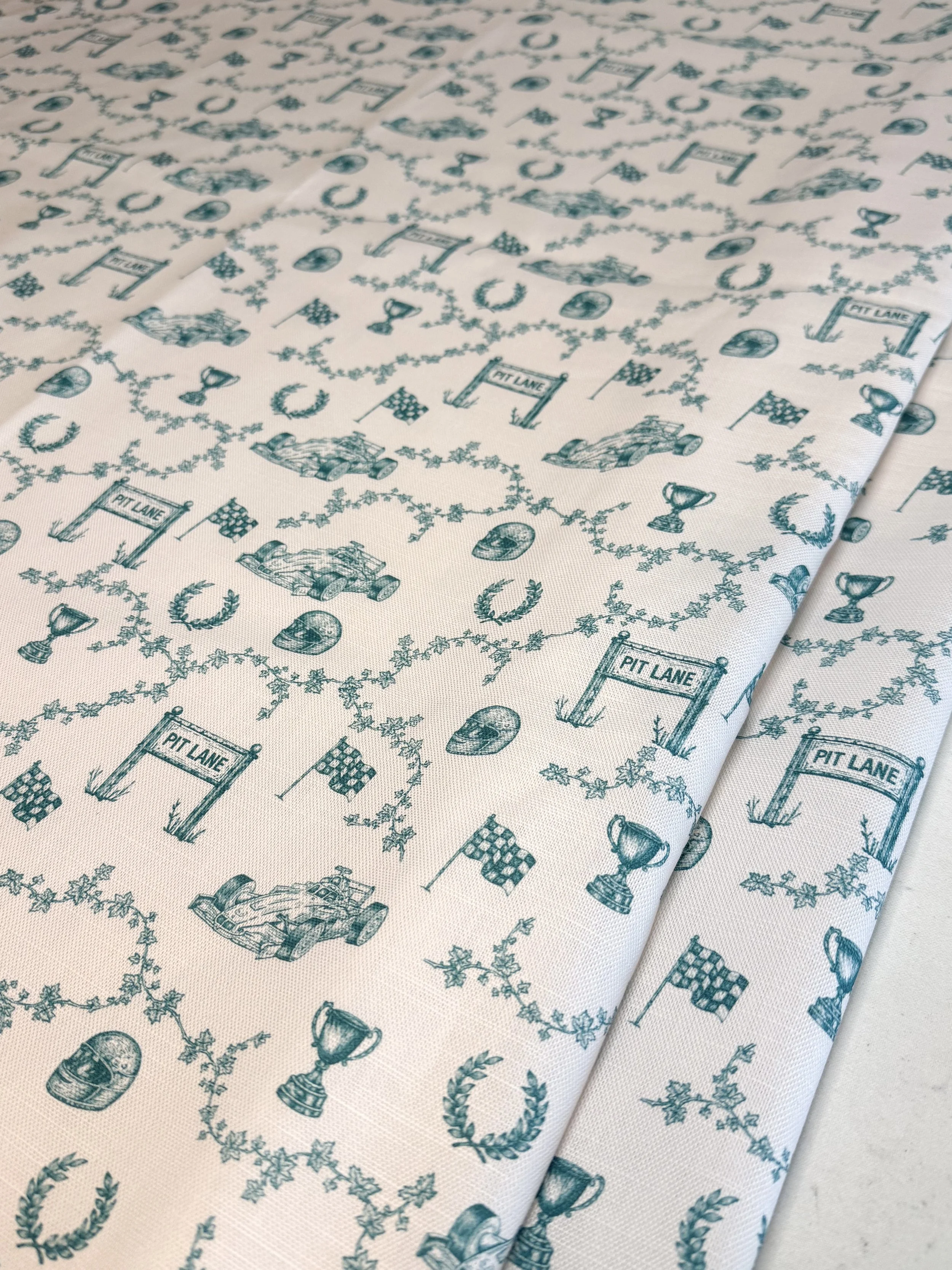 The Racing Fabric - Dark Green