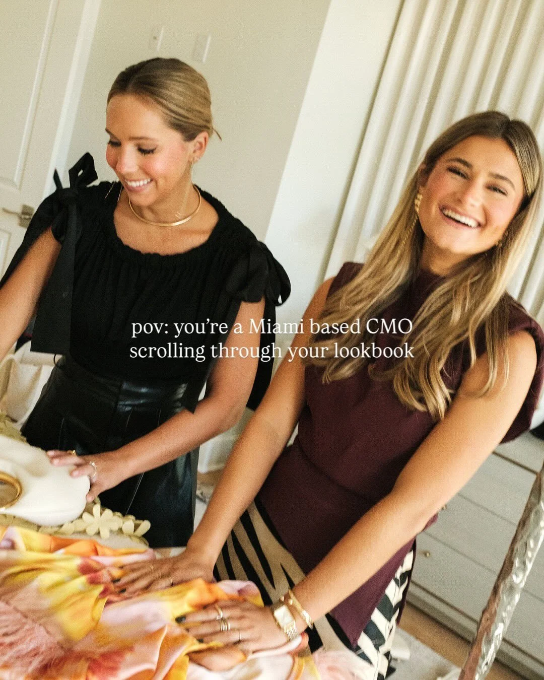 we had so many precious clients this year, but this project was one of my favorites because we had all of the same favorite brands hehe 🫶🏻 she wanted help building a capsule wardrobe fit for her Miami lifestyle. she works from home so we aimed to c