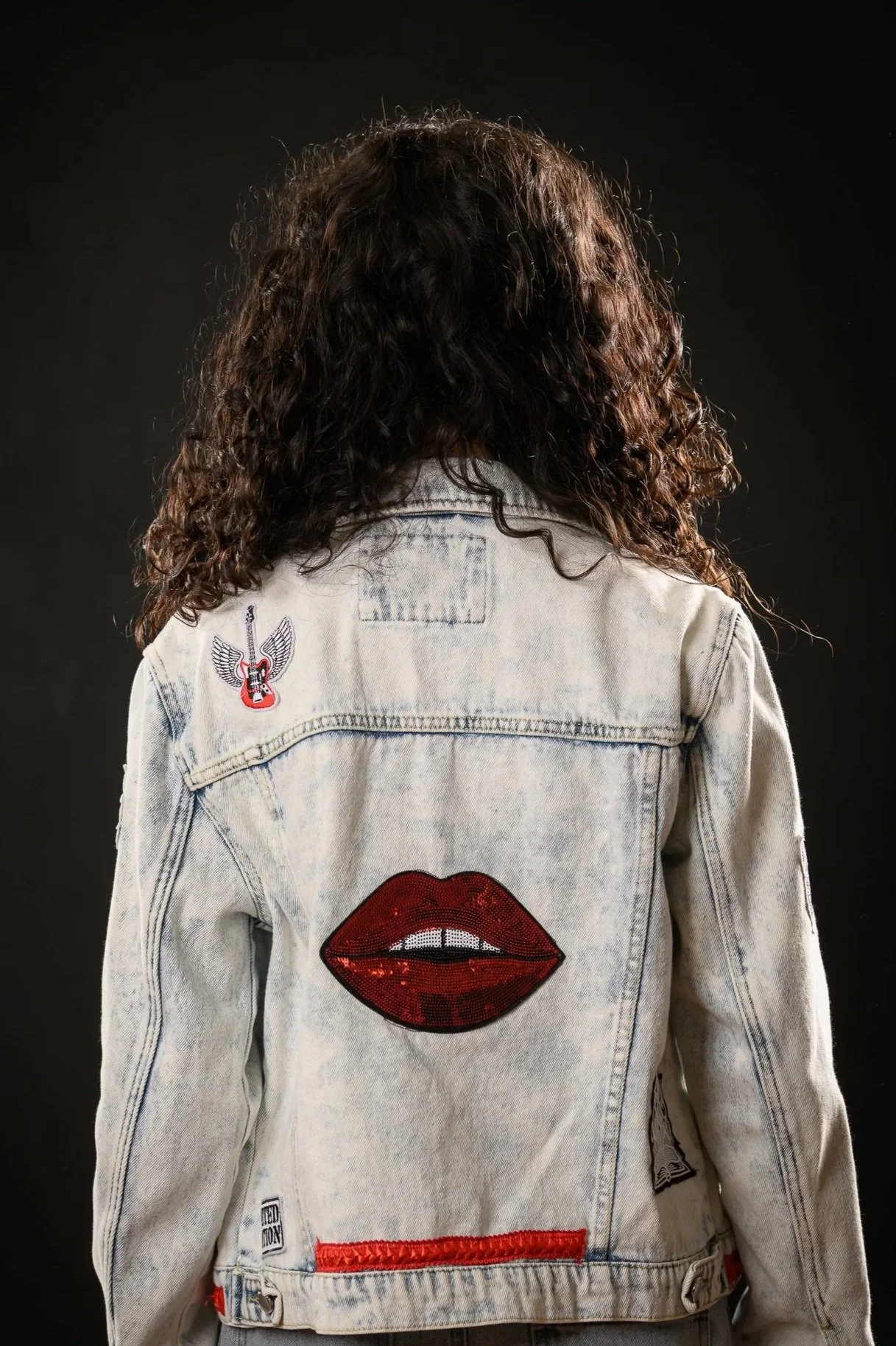 SZ Medium “Red Lips" Jacket