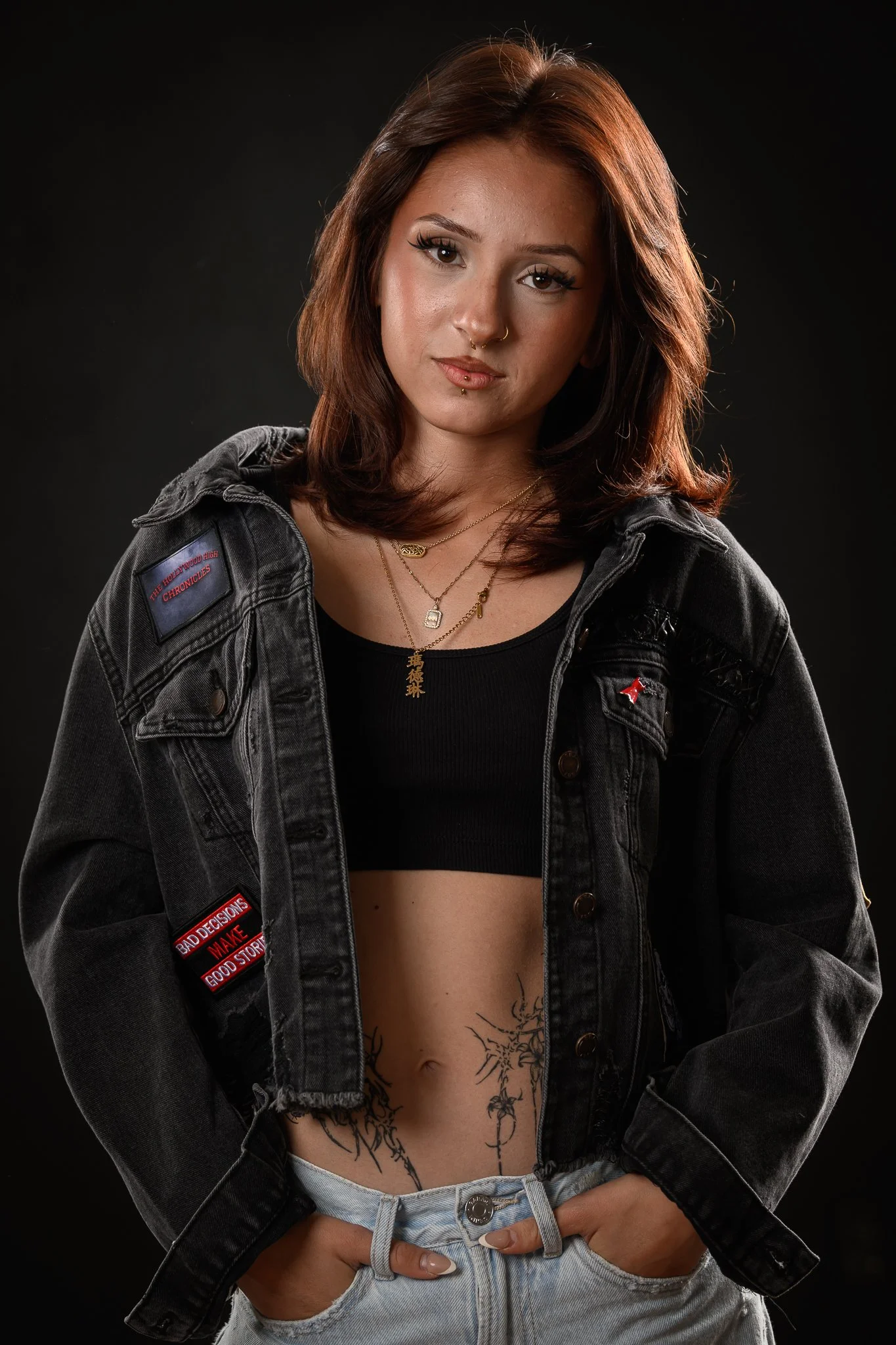 SZ XL Black “Boss Lady" Jacket