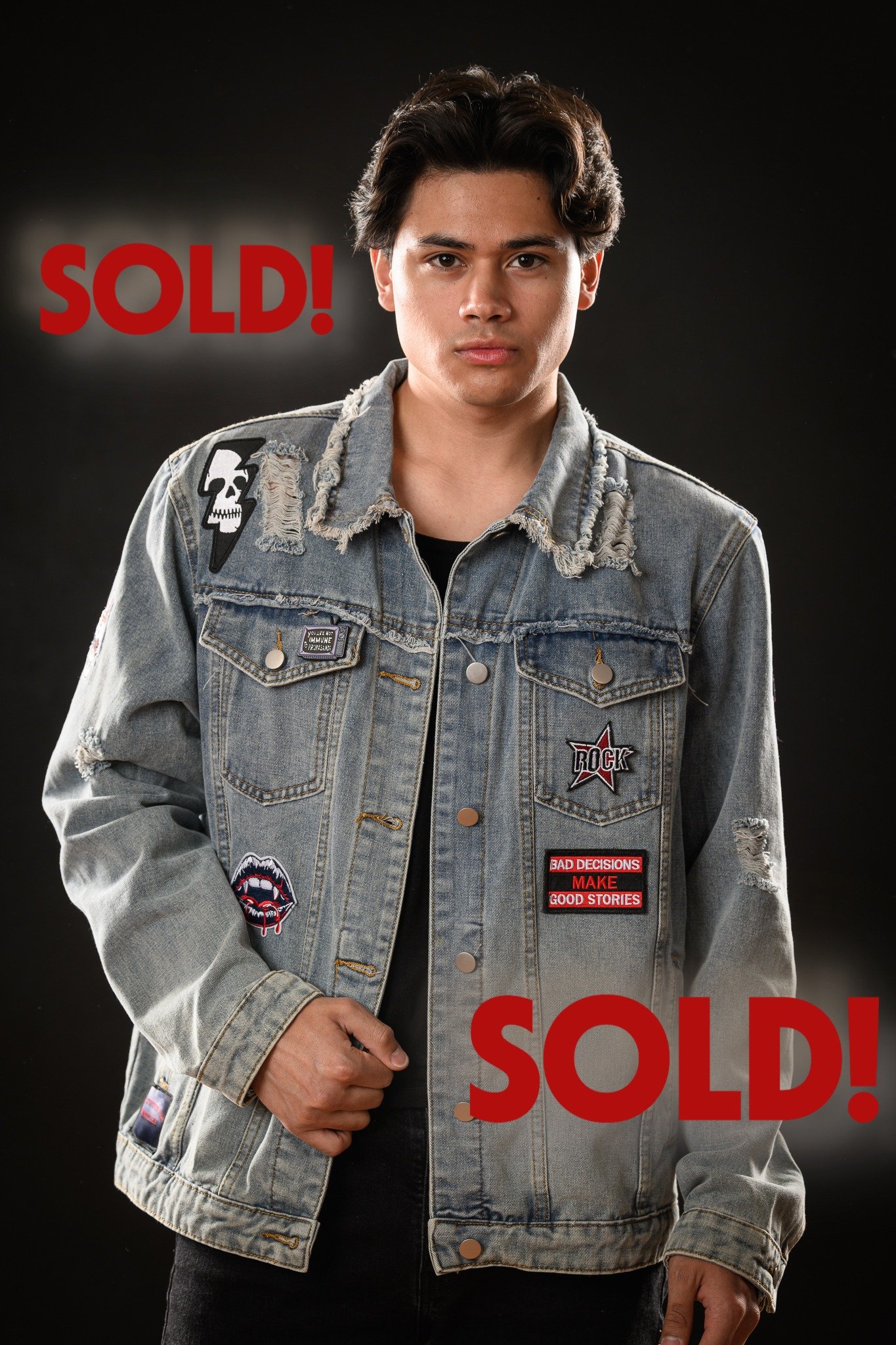 SZ XL “Switchblades and My Mother" Jacket