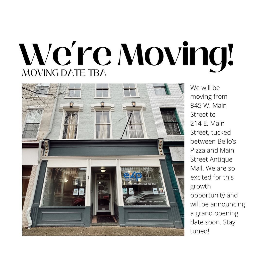 And the big announcement is... WE&rsquo;RE MOVING! 🥳

Our grand opening date is TBA and we WILL be open at our current West Main location until it&rsquo;s time to move. We are actively working on this new space and are so excited to bring a brand ne