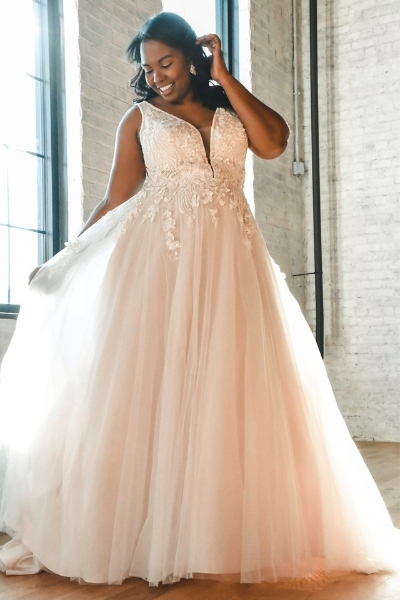 bridesmaid dresses afterpay Ever-Pretty Lantern 3/4 Sleeve Split Tulle Maxi Bridesmaid Dress