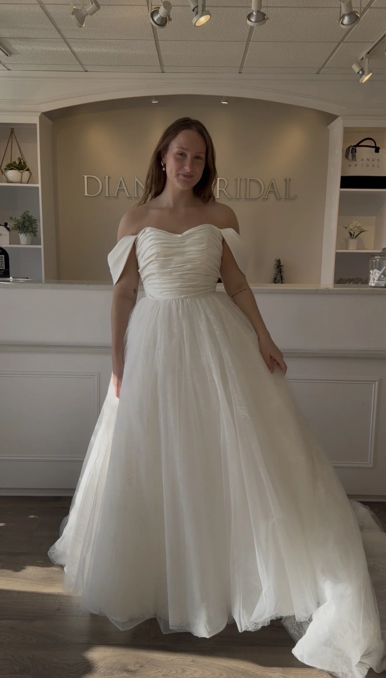 Chicago bride ballgown wedding dress