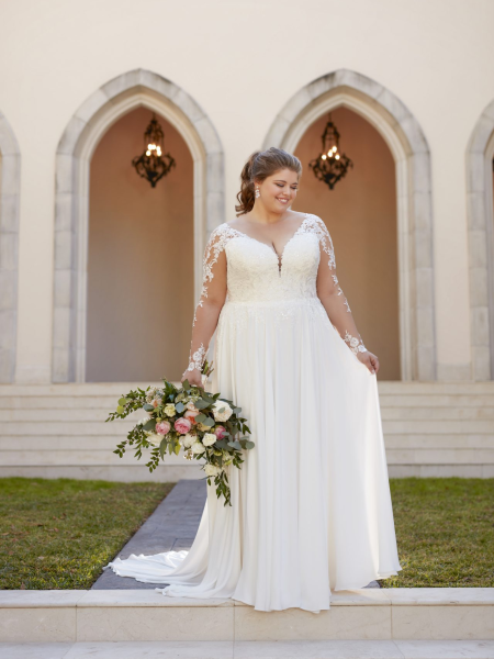 Stella York Plus Size Wedding Dress