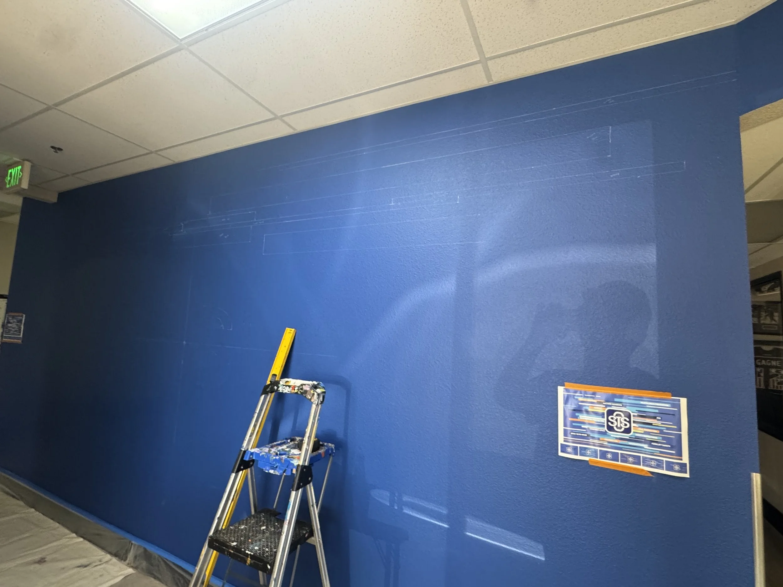 Layout complete! Onto the paint