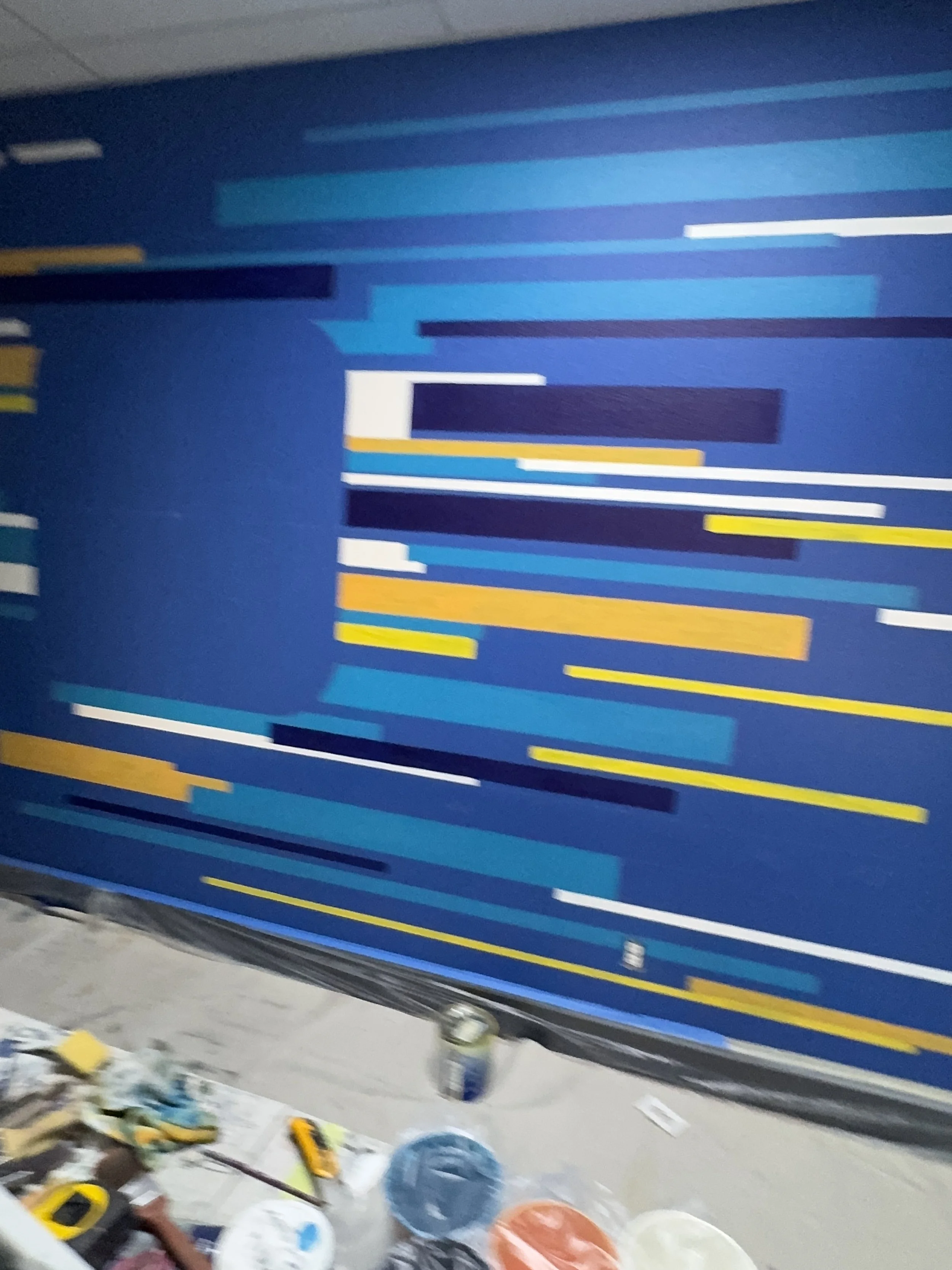 Colors start to appear! 