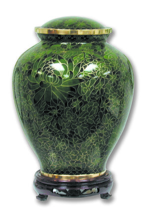 Hunter Green Cloisonne