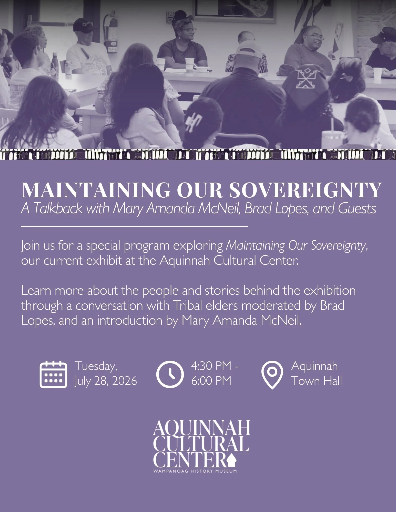 MAINTAINING OUR SOVEREIGNTY: A Talkback with Mary Amanda McNeil, Brad Lopes, and Guests