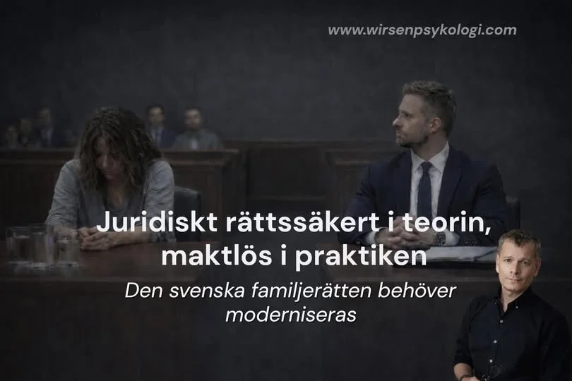 Juridiskt rättssäkert i teorin, maktlös i praktiken 