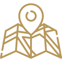 A stylized icon of a person reading a newspaper or magazine.