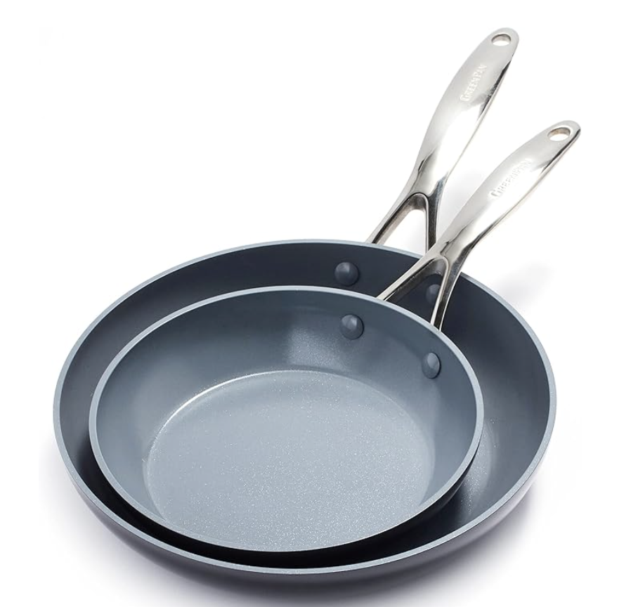 Green Pan Set of 2